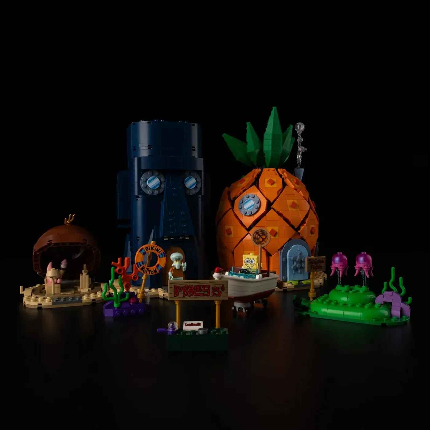 Premium apšvietimo rinkinys, suderinamas su LEGO® Icons SpongeBob SquarePants: Bikini Bottom 11386 — 8