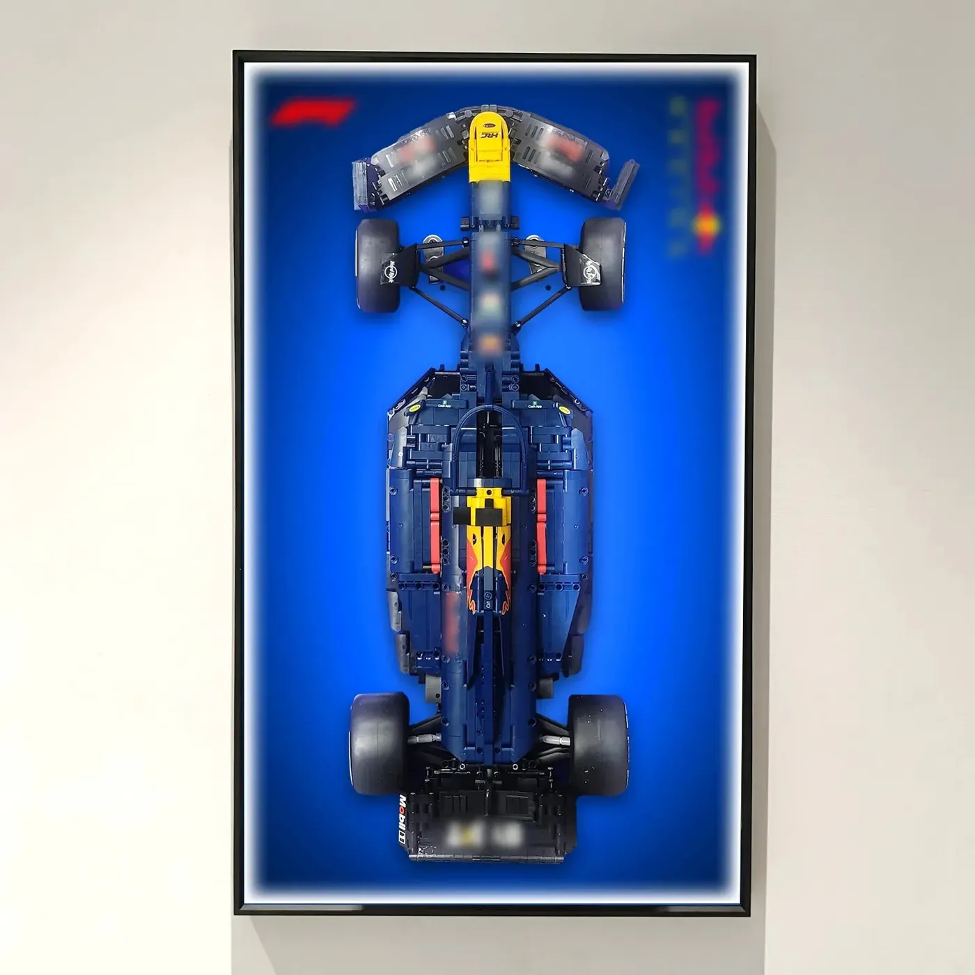 [Seria SpectraFlow] Ramka ekspozycyjna na ścianę do samochodu Lego Technic™ Formula 1™ — 14