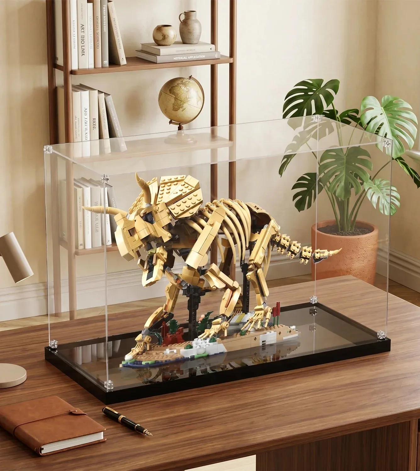Display Case for LEGO® Dinosaur Fossils: Triceratops (77985) — 5