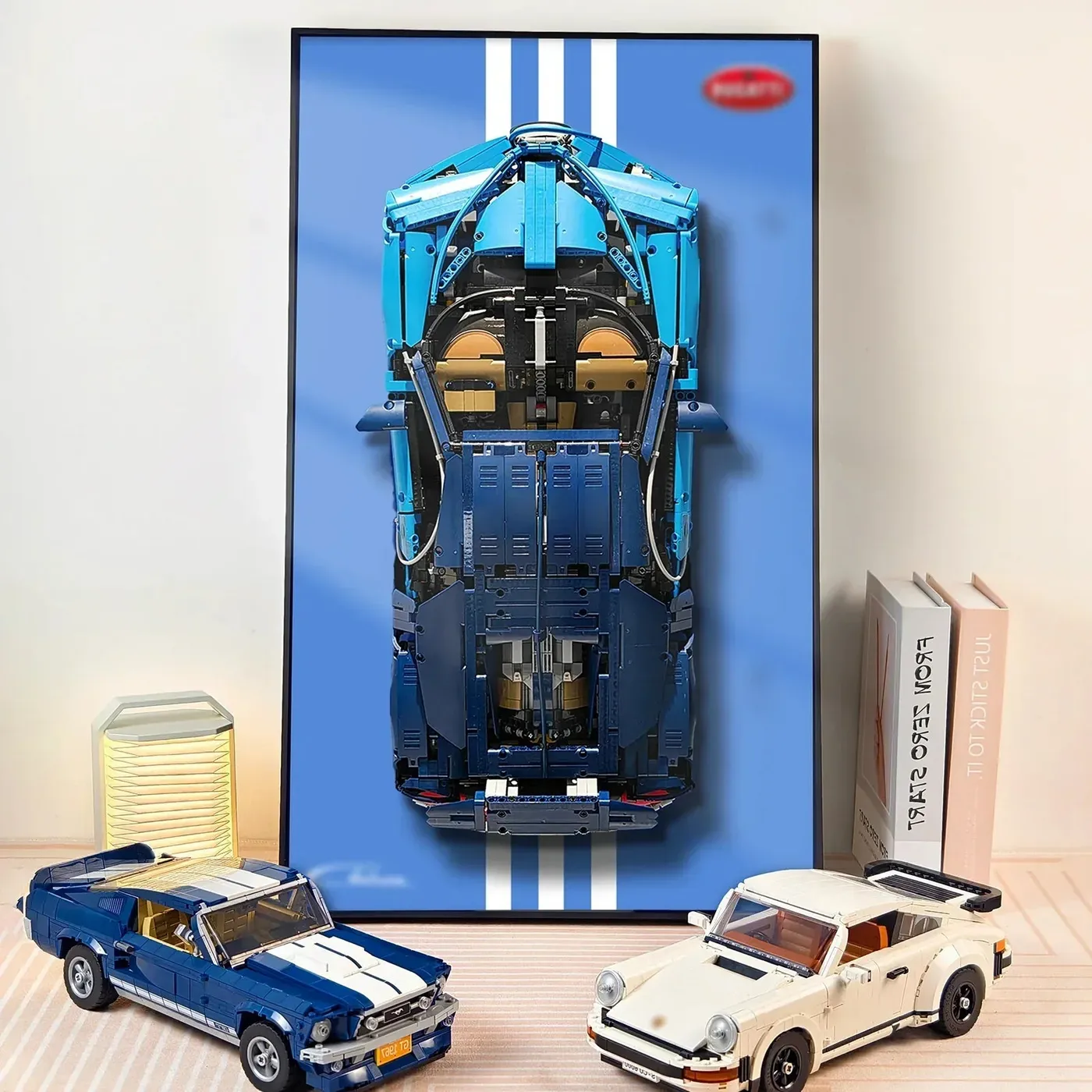 [Seria Line] Ramka ekspozycyjna na ścianę do superaut LEGO Technic — 8
