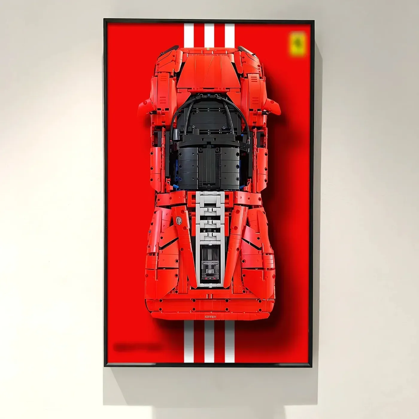 [Seria Line] Ramka ekspozycyjna na ścianę do superaut LEGO Technic — 2