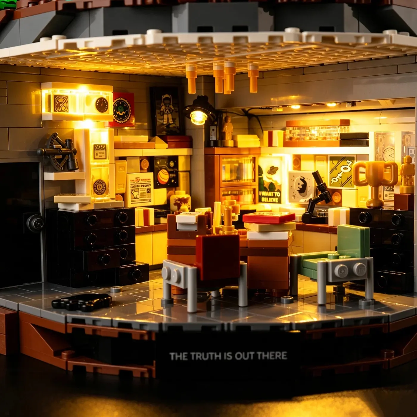 Premium apšvietimo rinkinys, suderinamas su LEGO Ideas The X-Files 21369 — 12