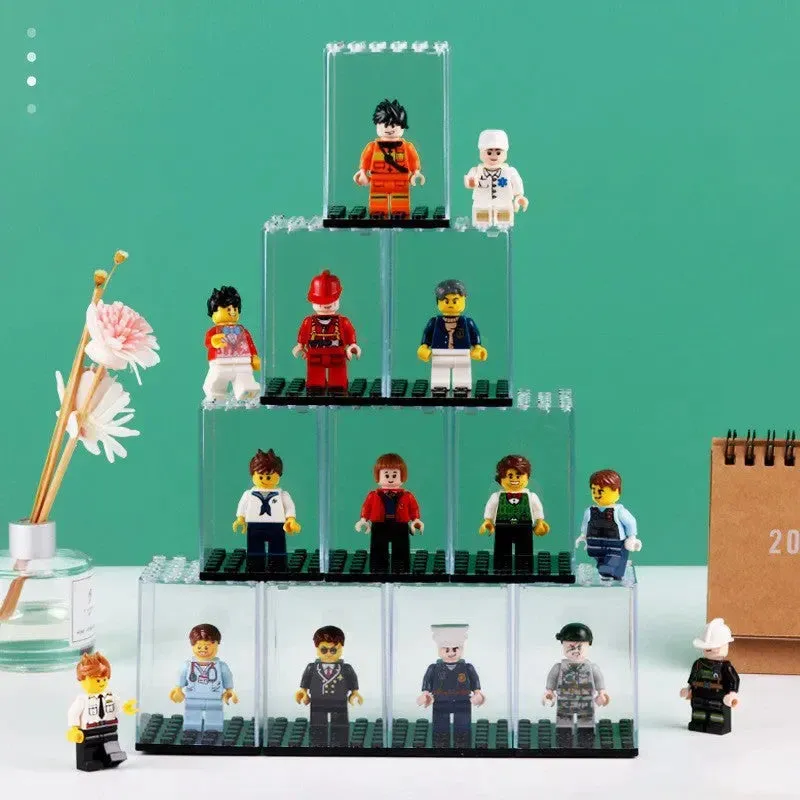 Eksponavimo dėžė LEGO minifigūrėlėms – 1–2 vnt. — 8