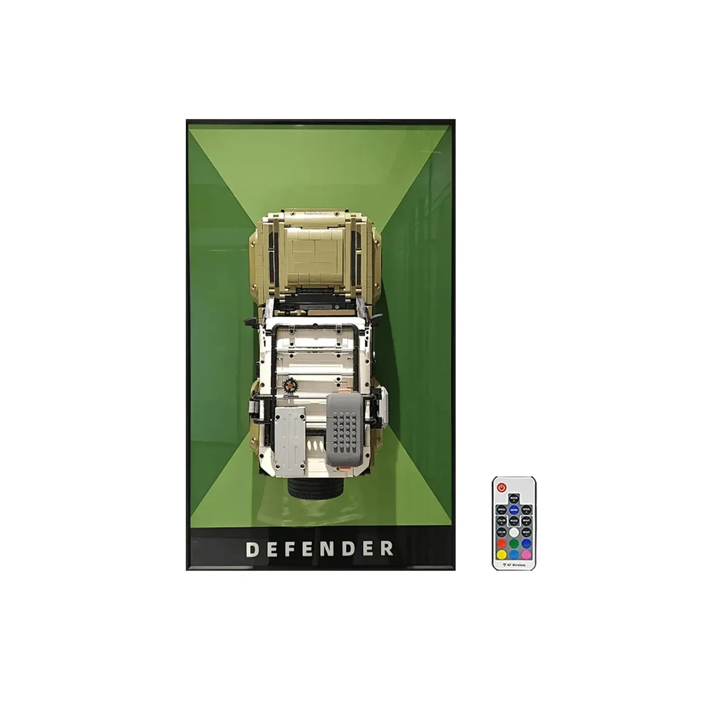Wand-Displaytafel für LEGO 42110 Technic™ Land Rover Defender — 12