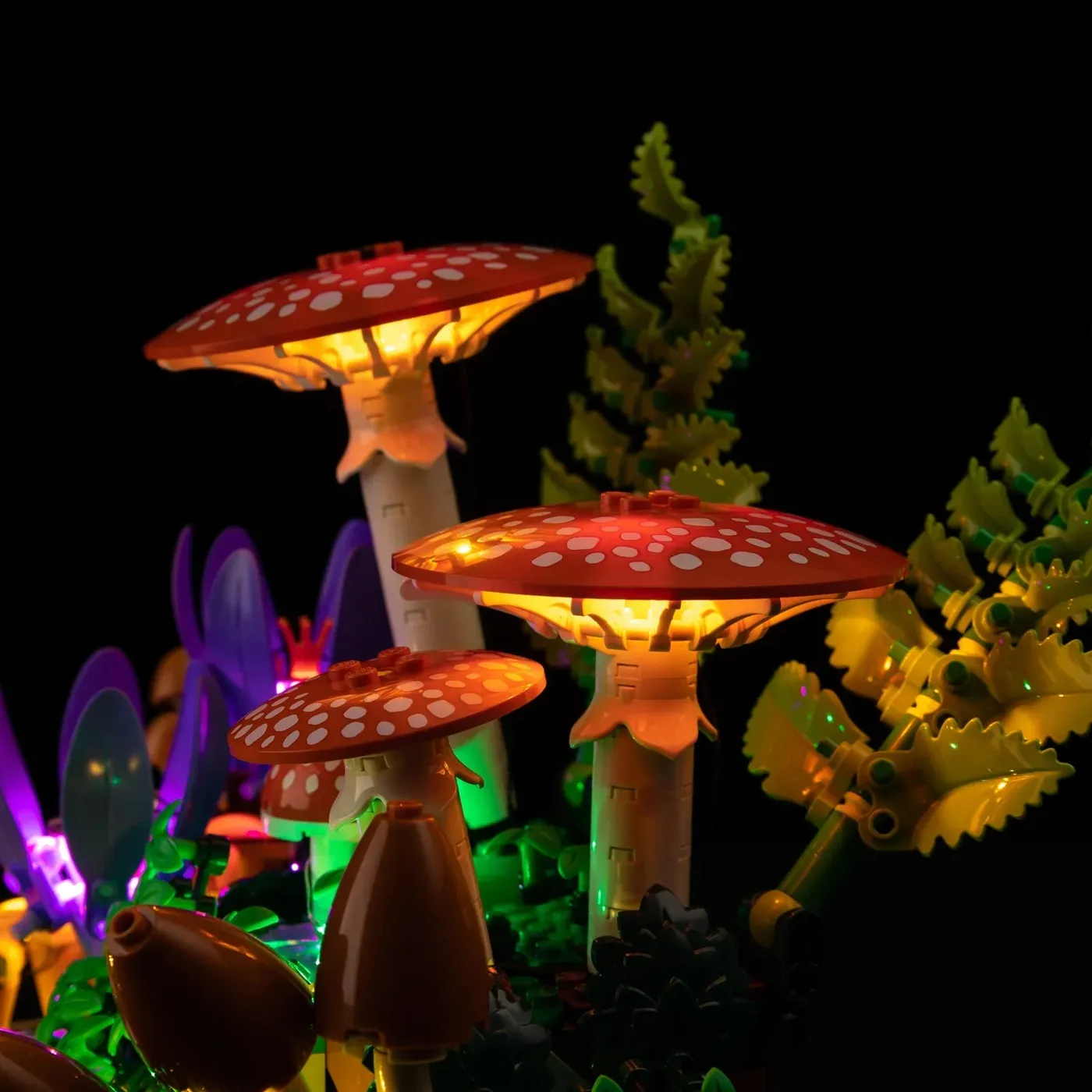 Premium Light Kit Compatible with LEGO Botanicals Woodland Mushrooms 11505 — 19