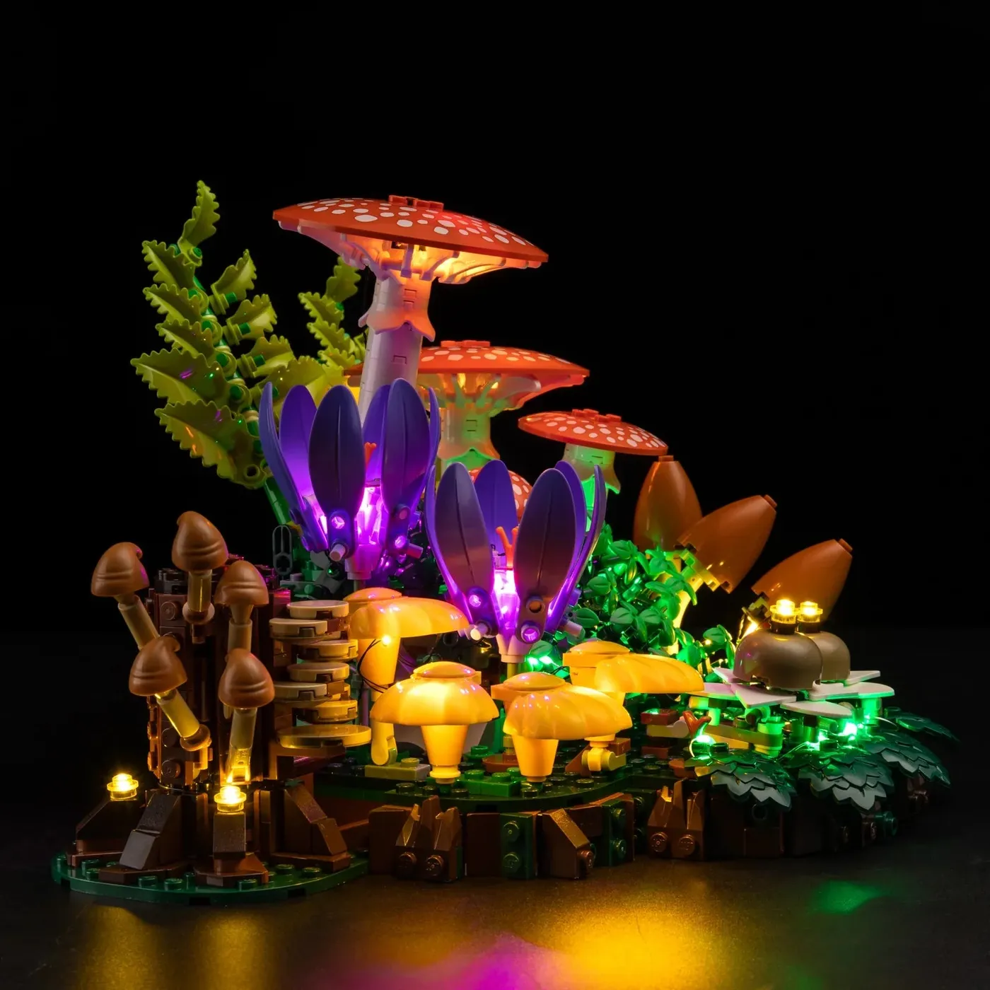 Premium Light Kit Compatible with LEGO Botanicals Woodland Mushrooms 11505 — 12