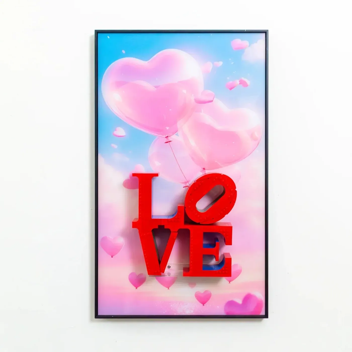 Ramka ścienna do LEGO Air LOVE 31214