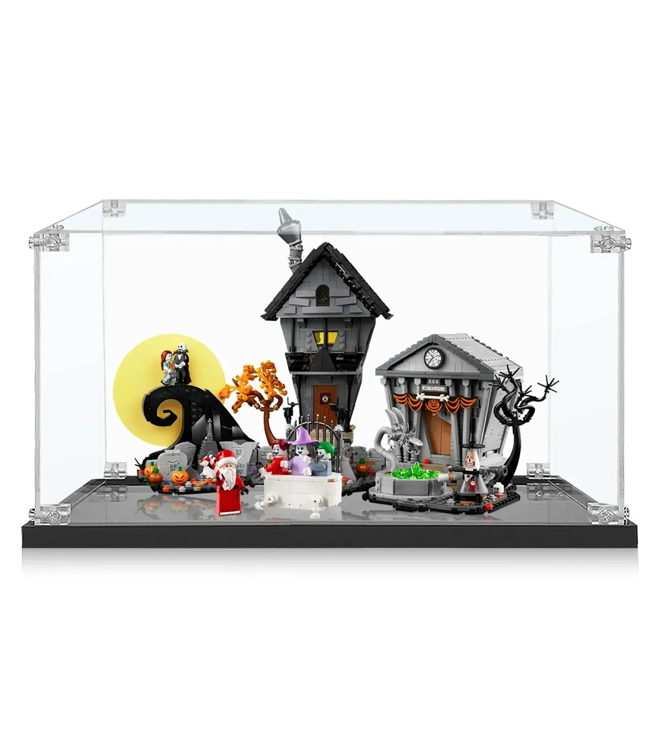 Display case for LEGO® Ideas Disney Tim Burton's The Nightmare Before Christmas 21351