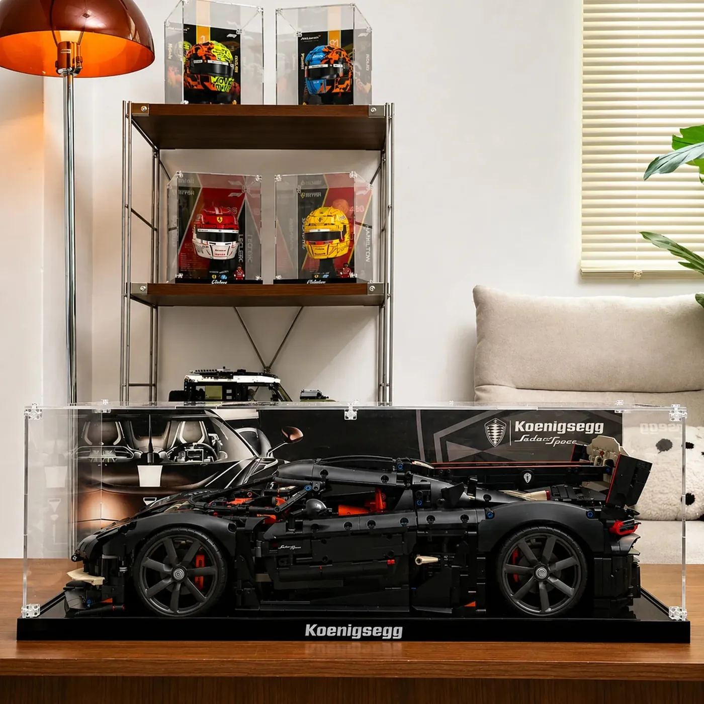 Monter för LEGO racerbil (skala 1:8) — 34