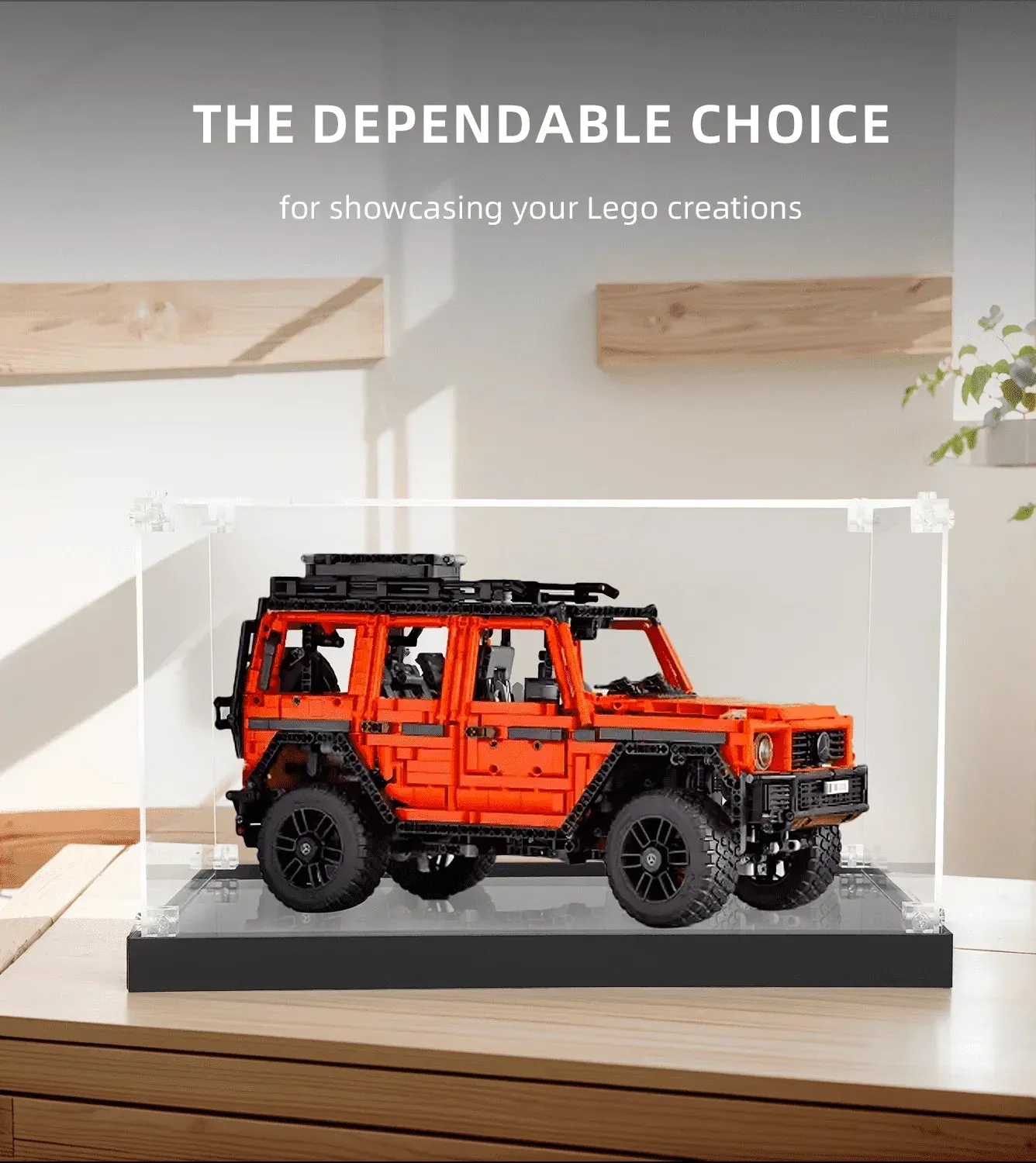 Vitrine für LEGO Mercedes-Benz G 500 PROFESSIONAL Line 42177 — 3