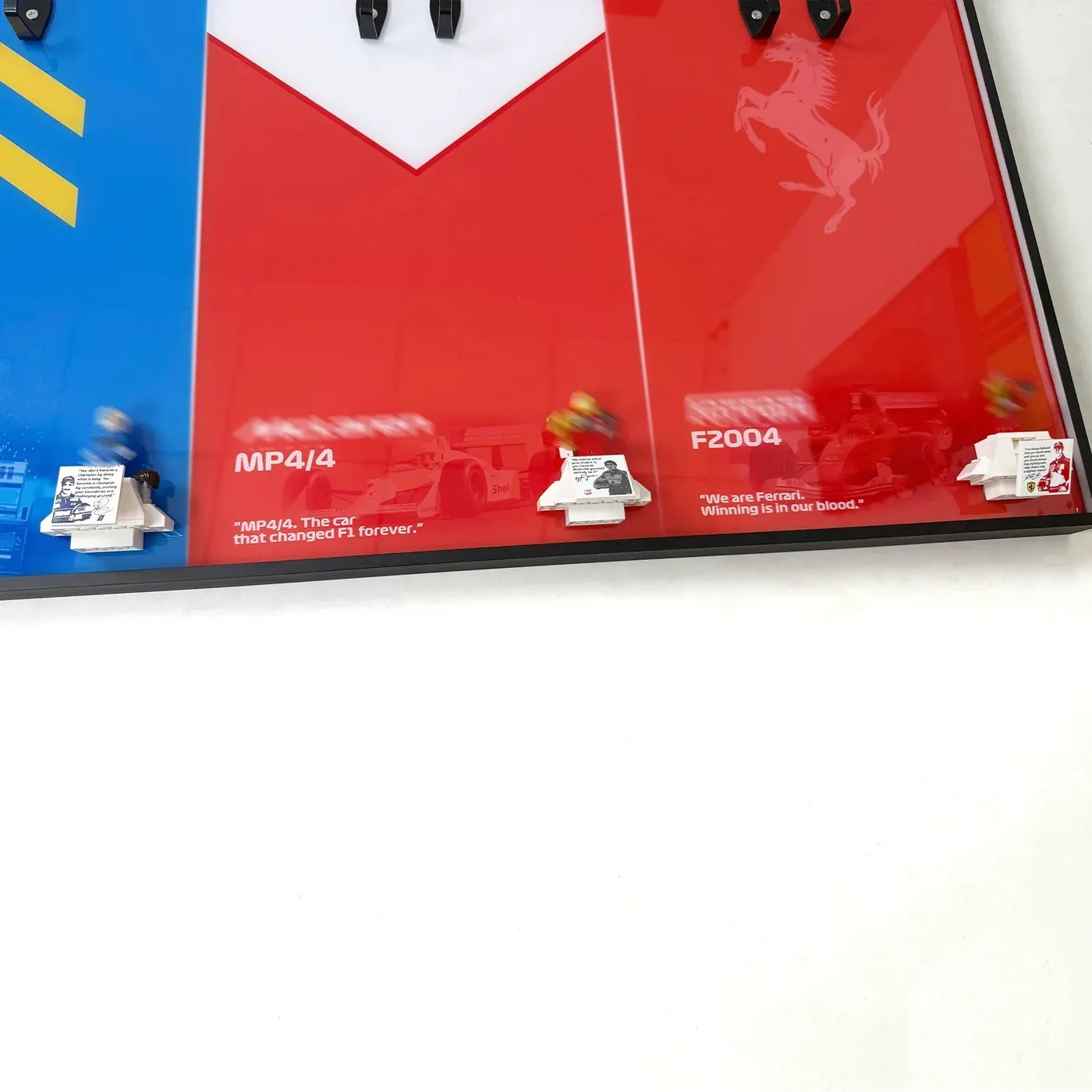 Displayrahmen für LEGO Icons F1 Legends 3-in-1 – Die Krönung des Motorsports — 8