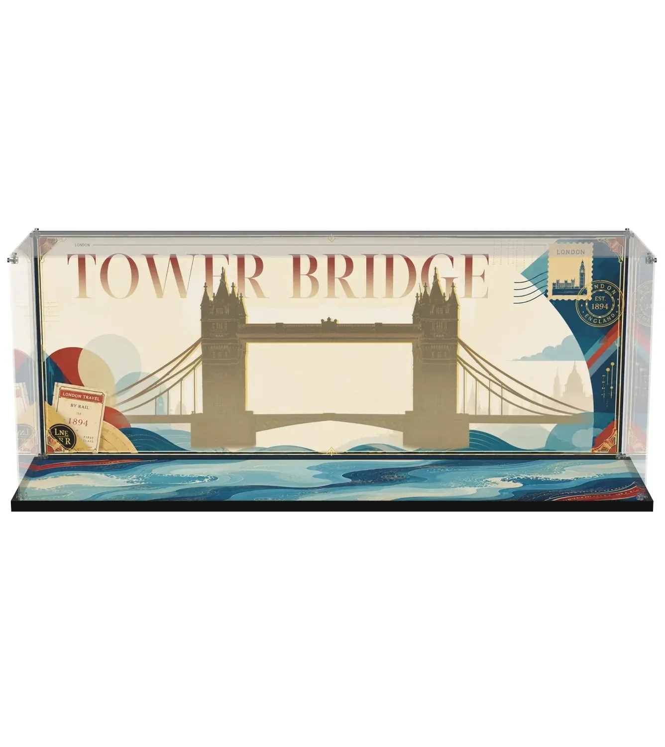 Vitrine für LEGO Architecture Tower Bridge 21067 — 4