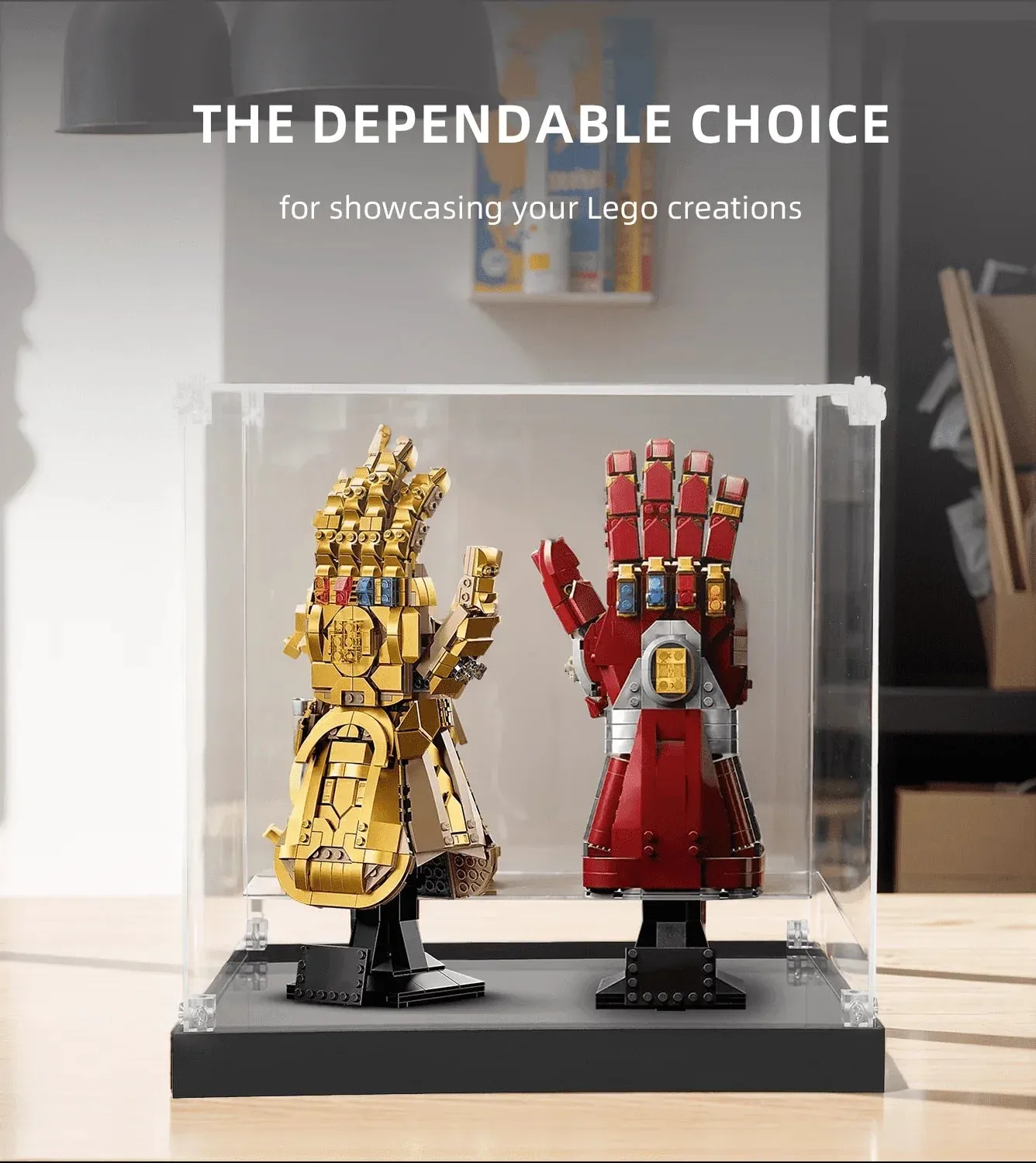 Eksponavimo dėžė Lego Infinity Gauntlet Glove 76191 /76223 Nano Gauntlet — 3