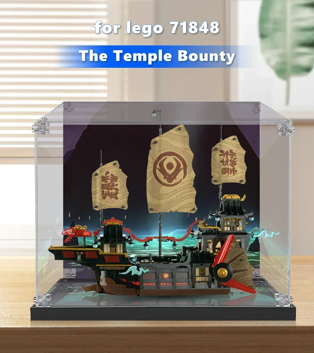 Vitrine für LEGO® NINJAGO® The Temple Bounty 71848 — 11