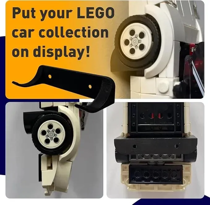 Wandhaken für die Präsentation, geeignet für die LEGO Speed Champion Serie — 3