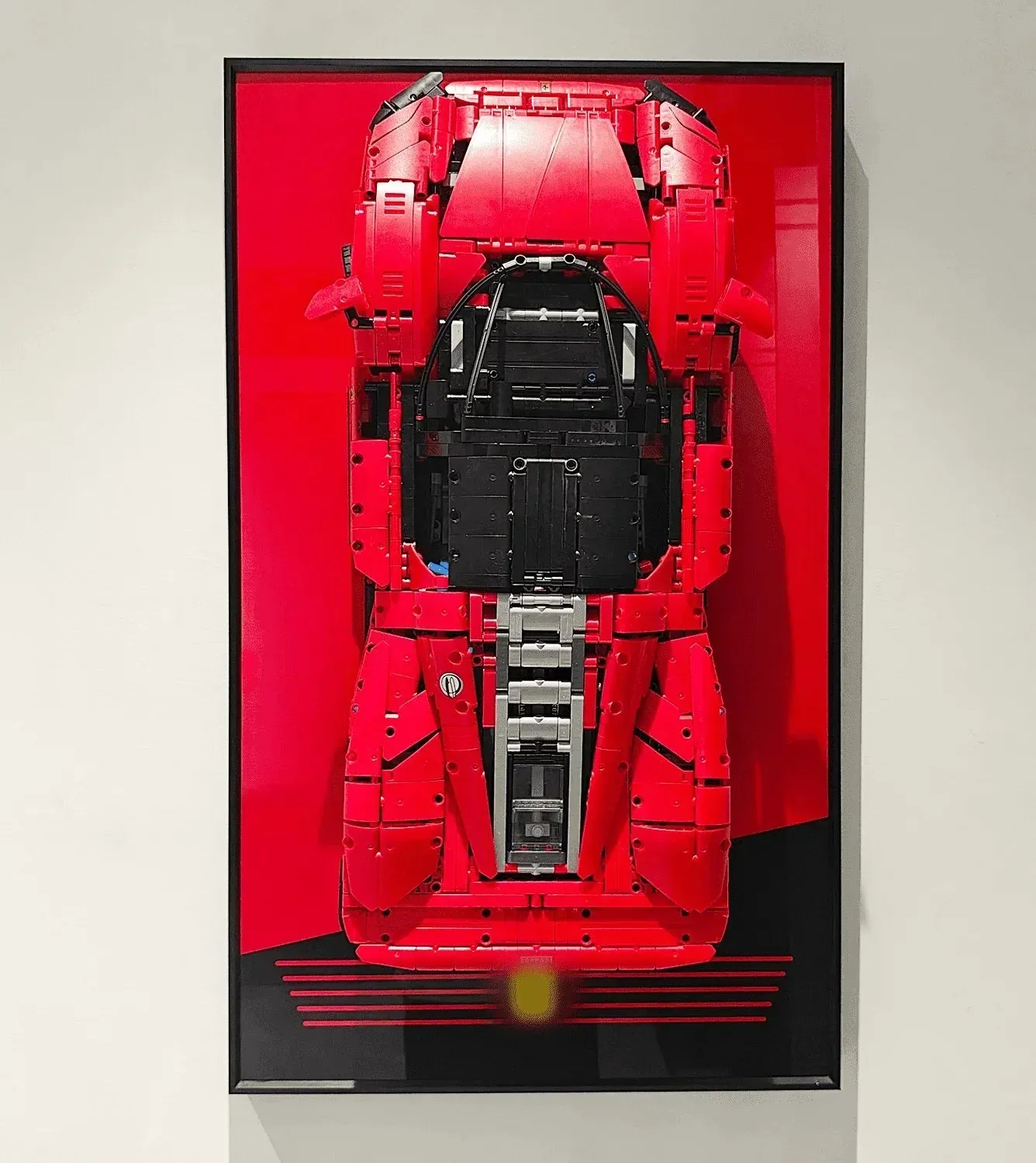 Ramka ekspozycyjna na ścianę do LEGO 42143 Technic™ Ferrari Daytona SP3 — 4