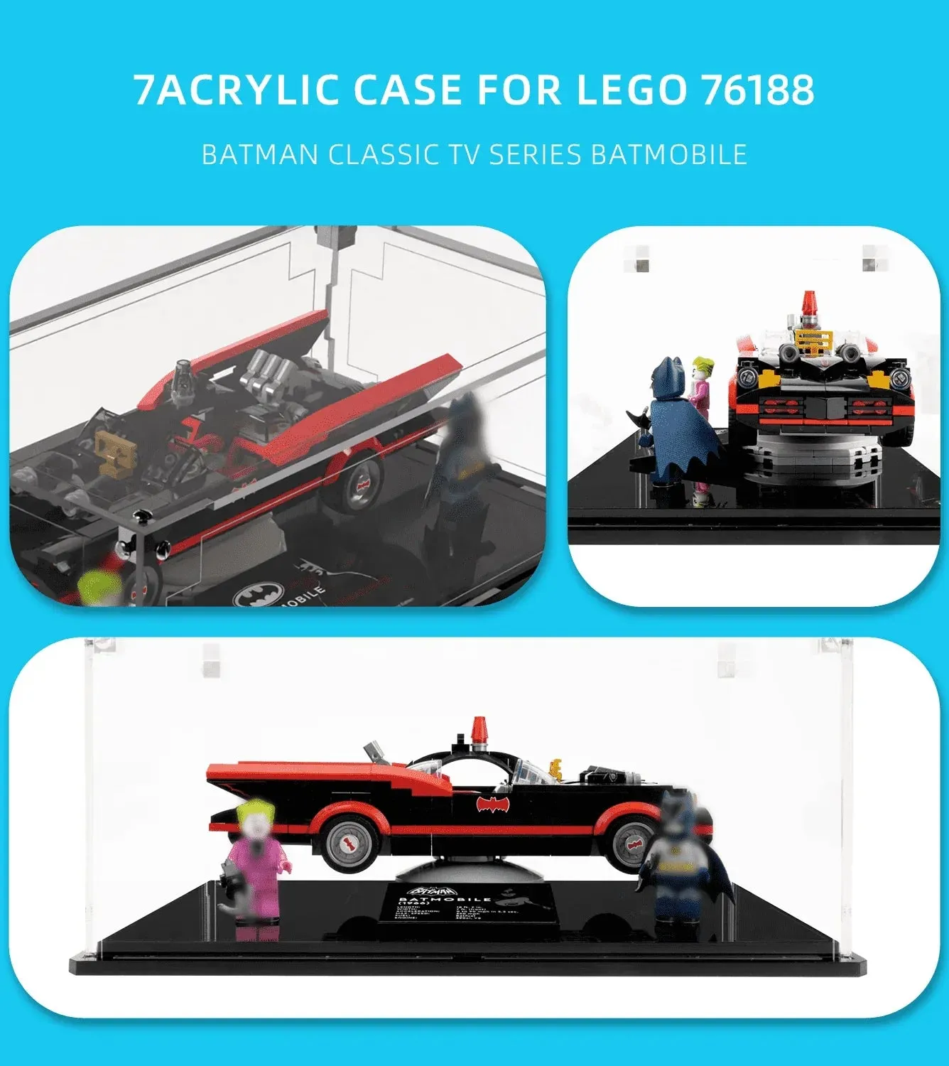 Eksponavimo dėžė Lego Batman Classic TV Series Batmobile 76188 — 5