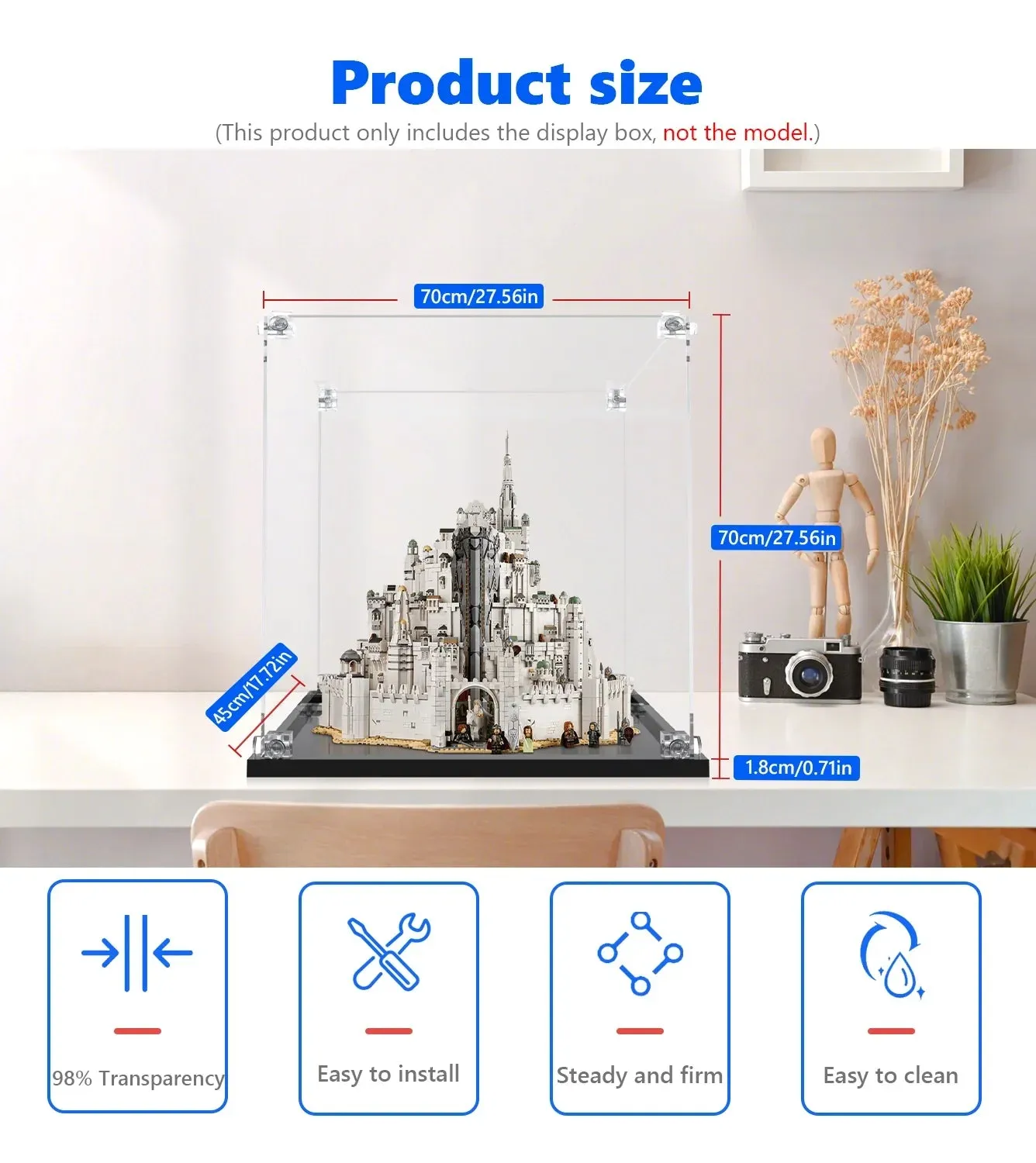 Monter för LEGO® Icons The Lord of the Rings: Minas Tirith™ 11377 — 11