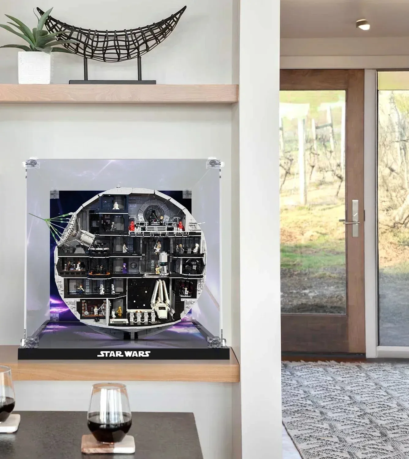 Premium-Acrylvitrine für LEGO® Star Wars™ Death Star™ 75419 — 12