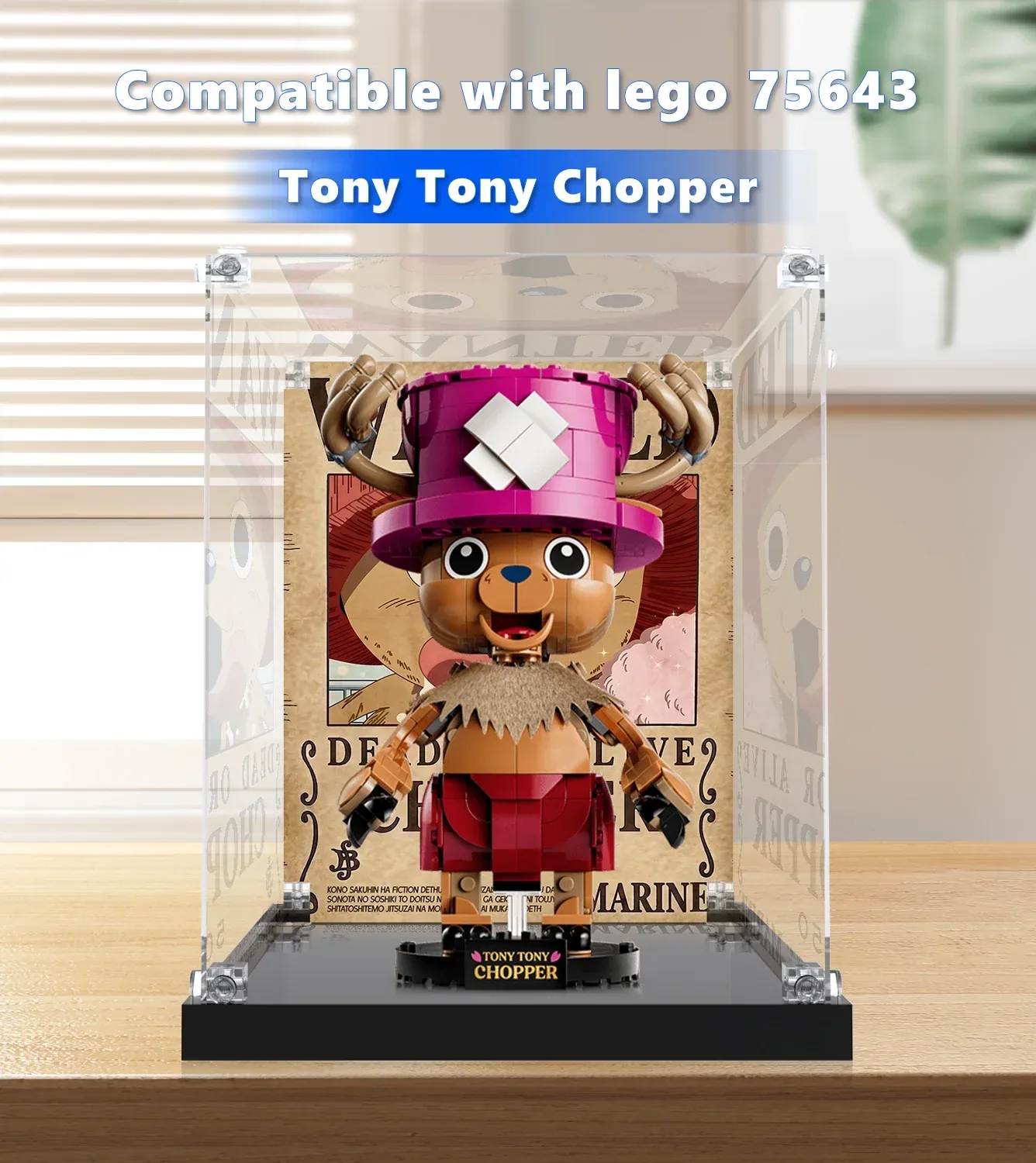 Gablota ekspozycyjna do LEGO® One Piece Tony Tony Chopper (75643) — 5