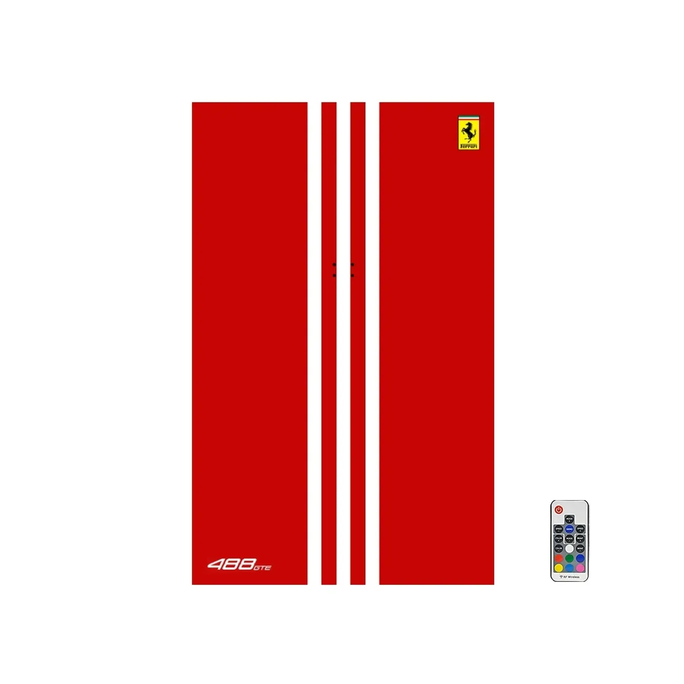 Wand-Displayrahmen für LEGO Ferrari 488 GTE 42125 — 23