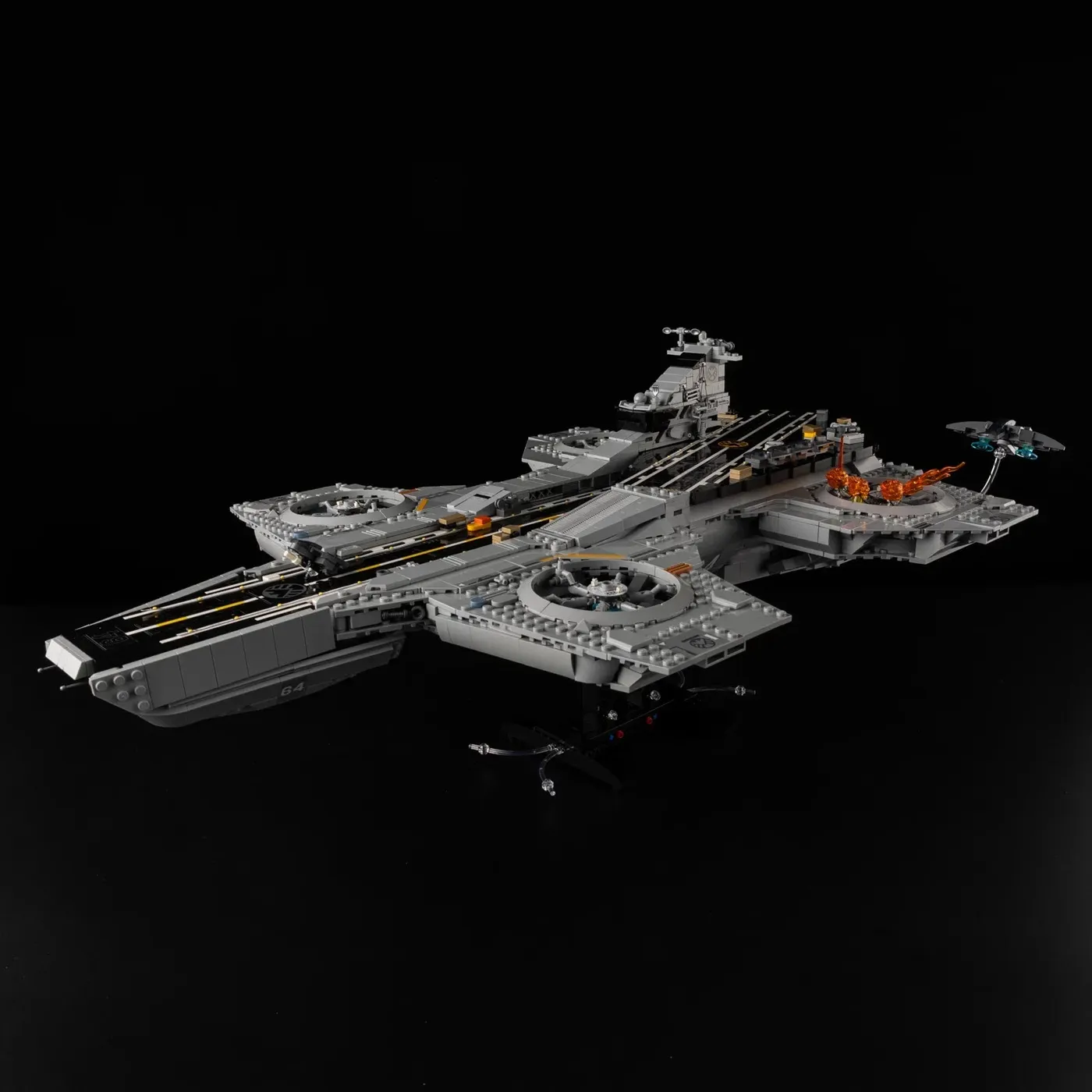 Premium Light Kit Compatible with LEGO Marvel S.H.I.E.L.D. Helicarrier 76354 — 4