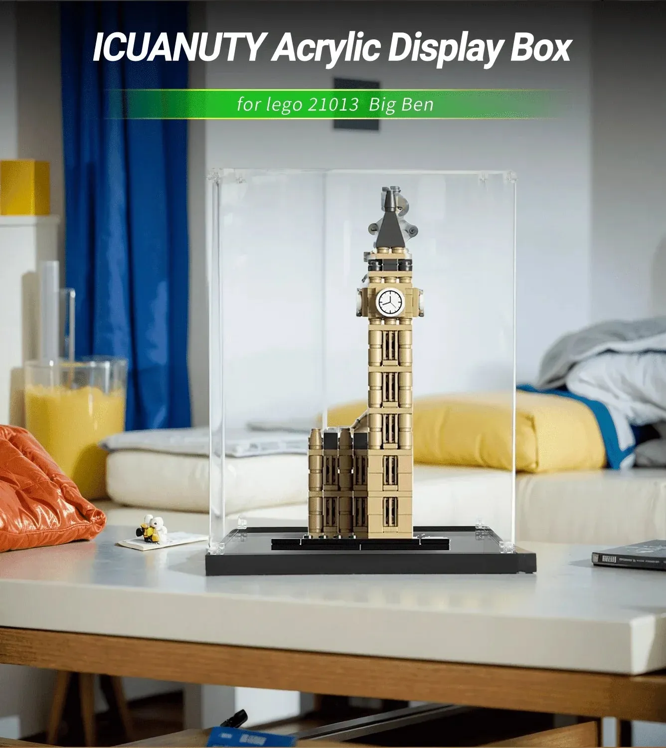Gablota ekspozycyjna do LEGO Architecture Big Ben 21013 — 2