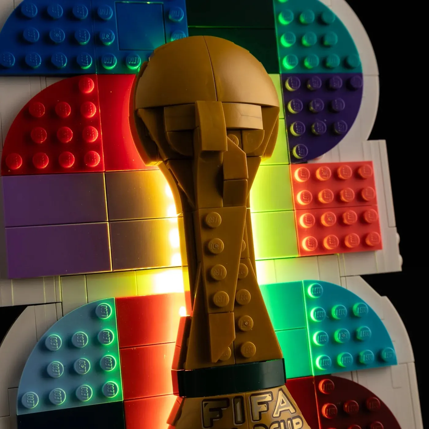 Premium Light Kit Compatible with LEGO® Editions FIFA World Cup 2026™ Official Emblem 43032 — 22