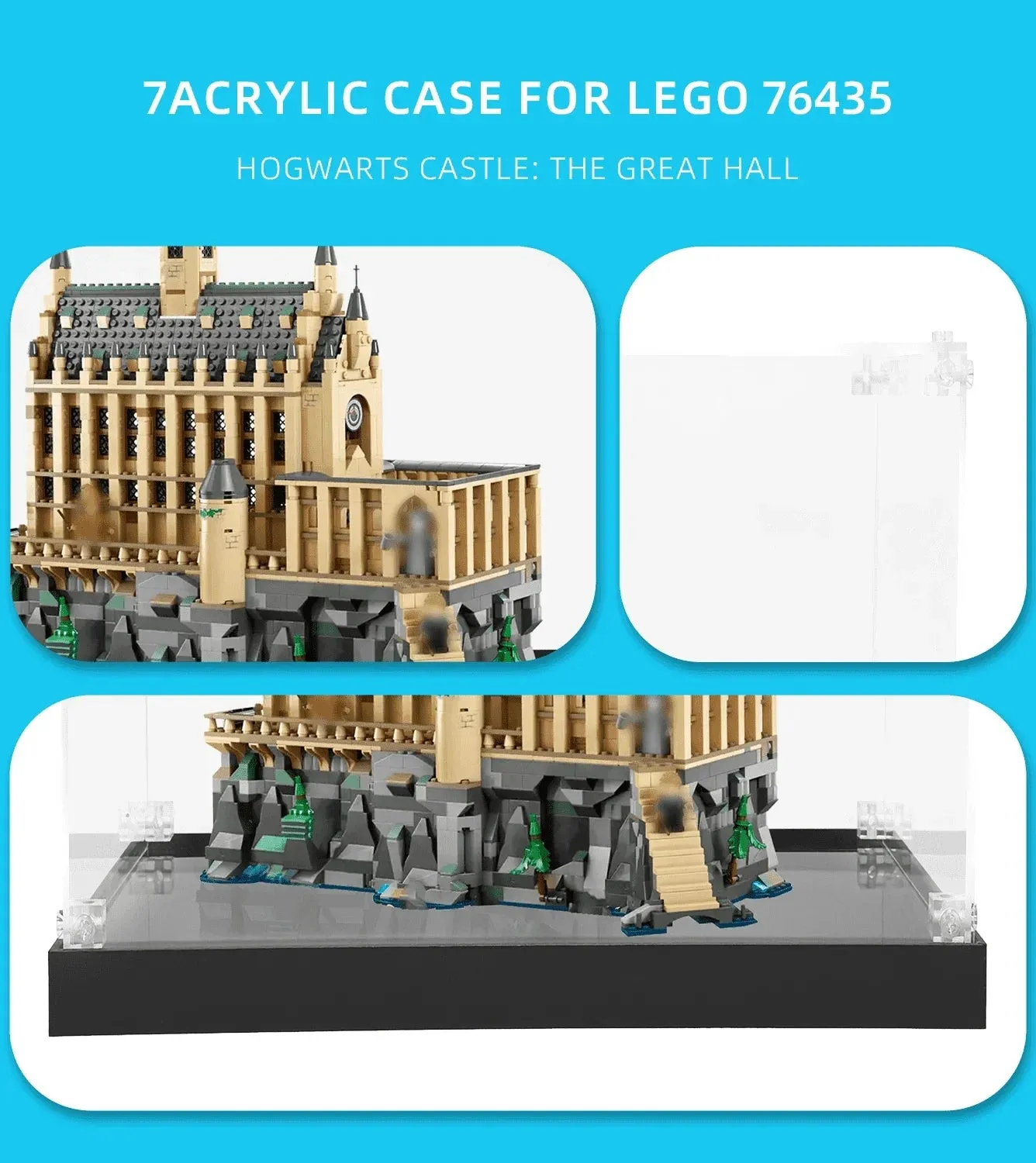 Eksponavimo dėžė LEGO Harry Potter Hogwarts Castle: The Great Hall 76435 — 4