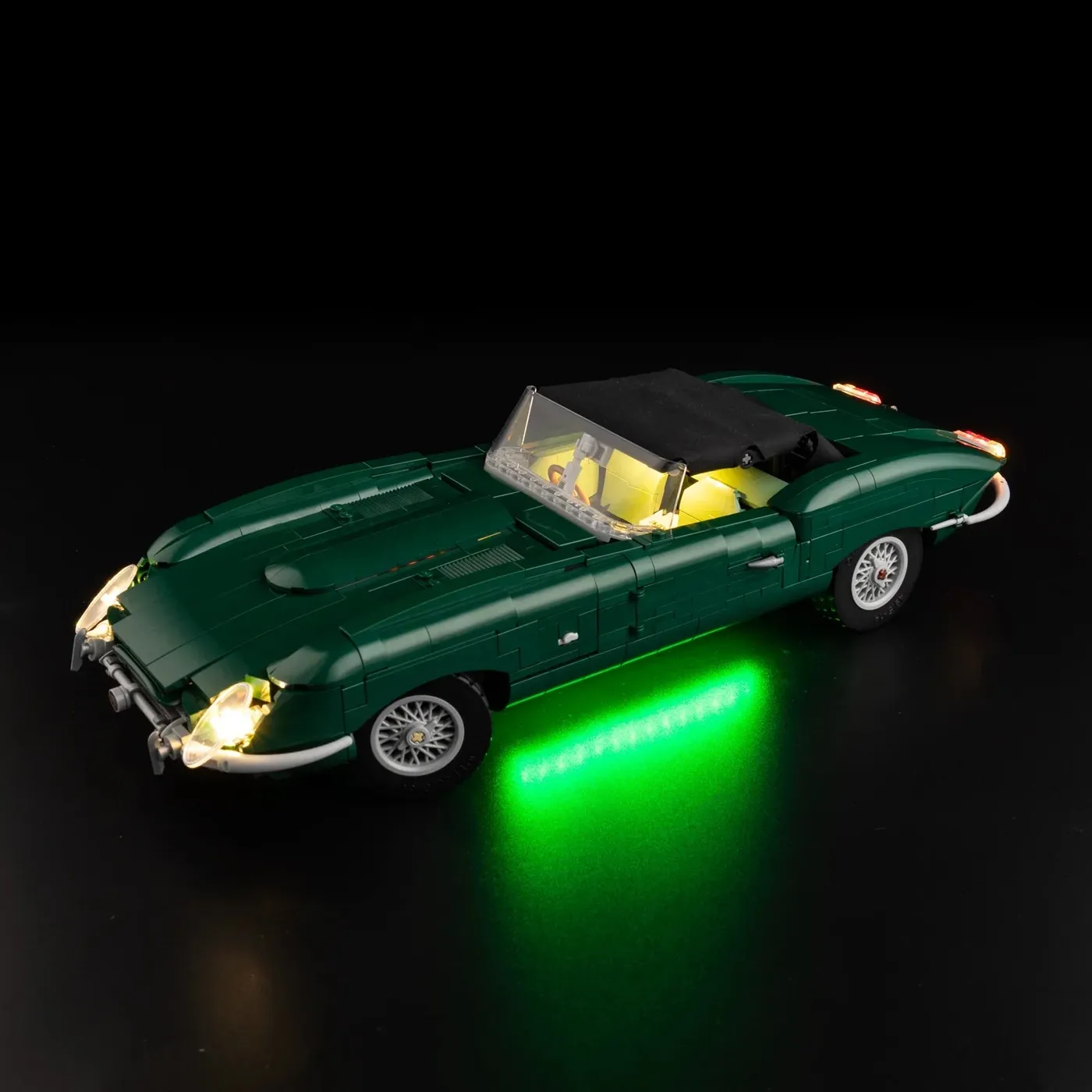 Premium-Beleuchtungsset kompatibel mit LEGO® Icons Jaguar E-Type 11381 — 2