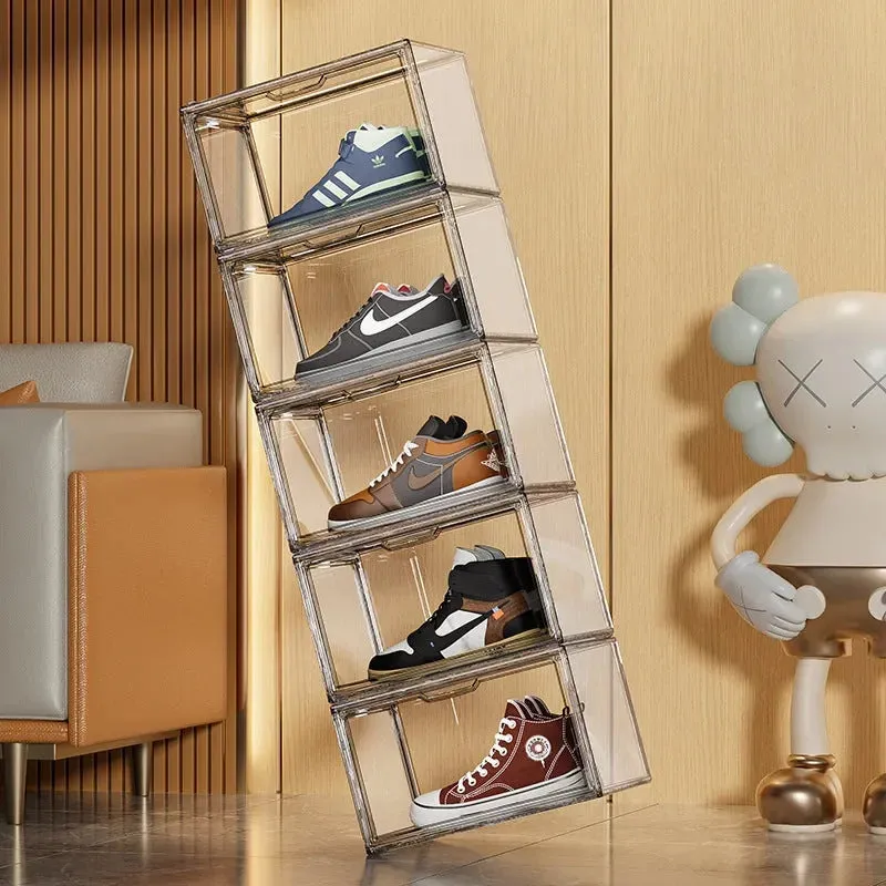 Vitrine für Schuhsammlungen, Designer-Handtaschen & niedliche Kuscheltiere – staubdichte Displayboxen — 2
