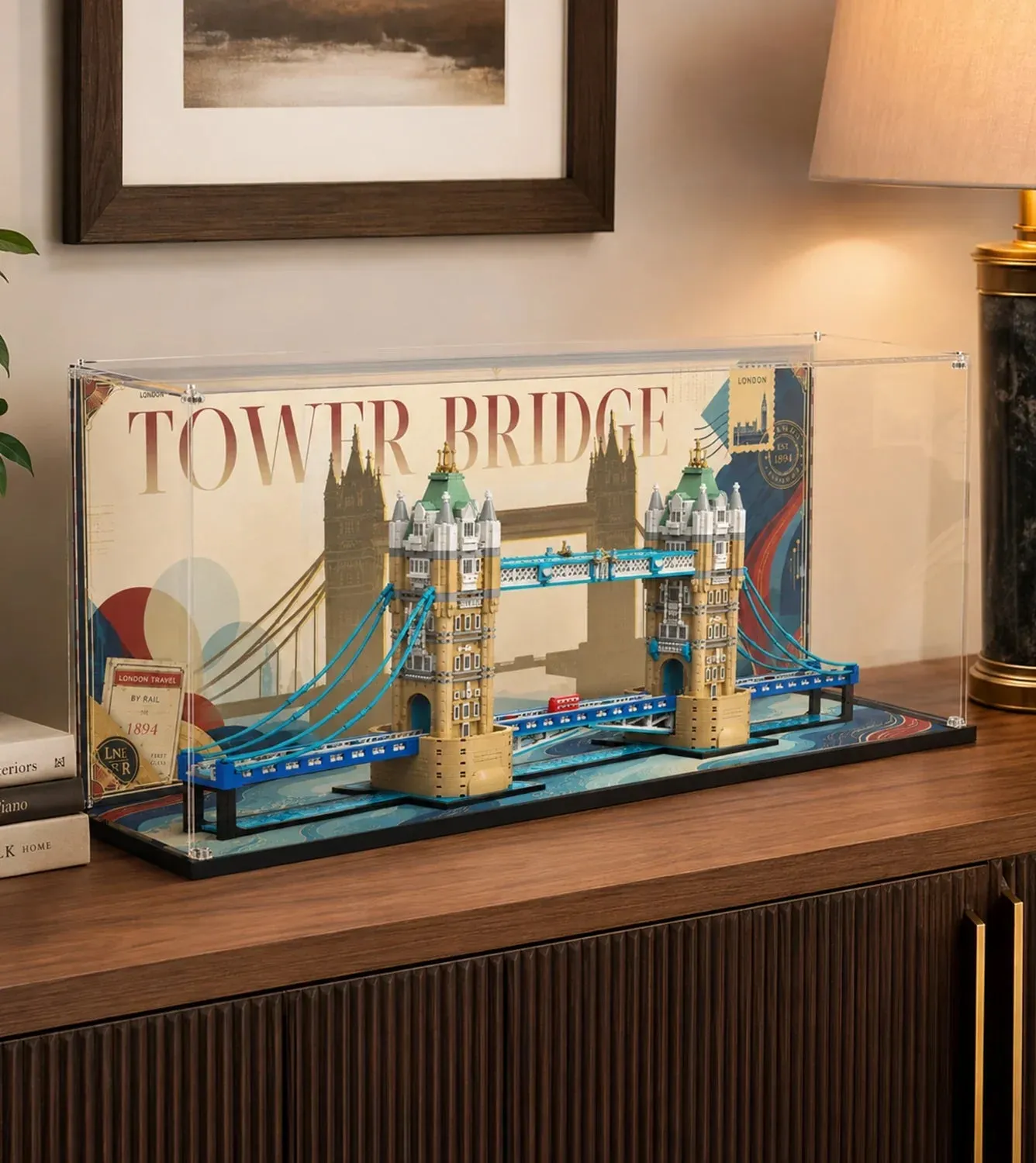 Vitrine für LEGO Architecture Tower Bridge 21067 — 11