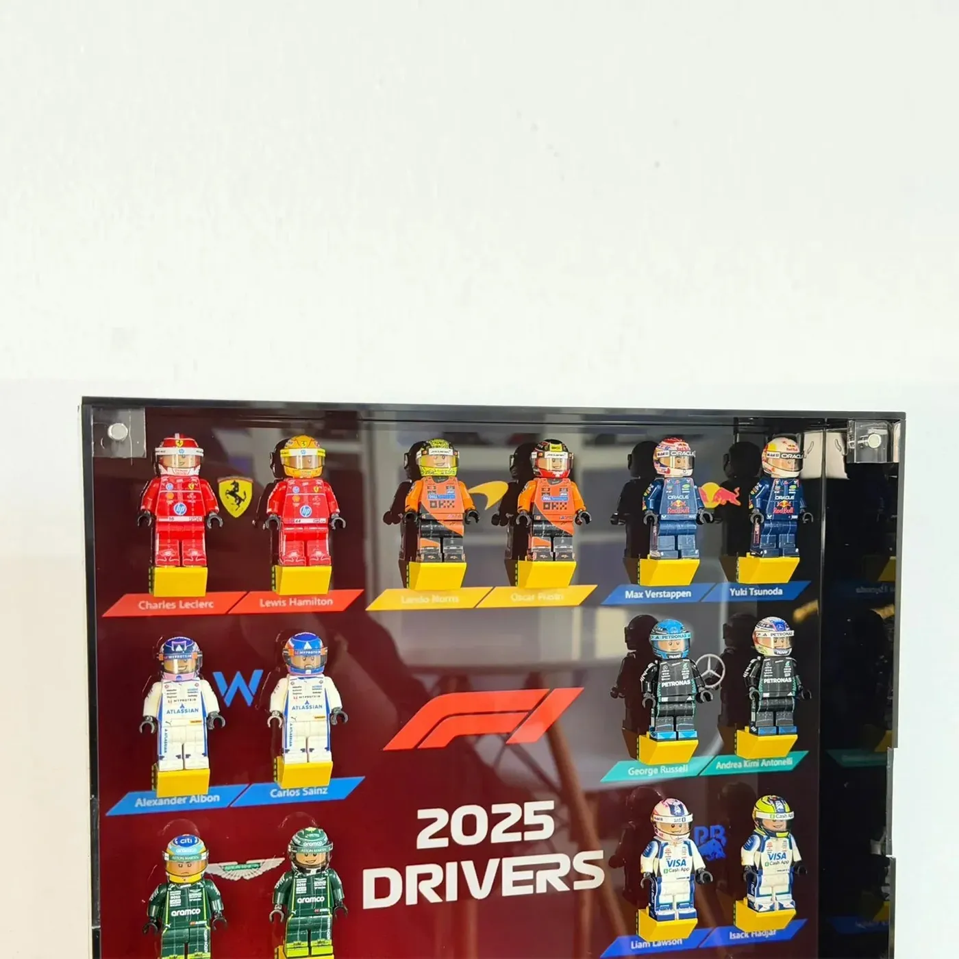 Bilderrahmen für MOC Speed Champion Fahrerfiguren 2025 — 5