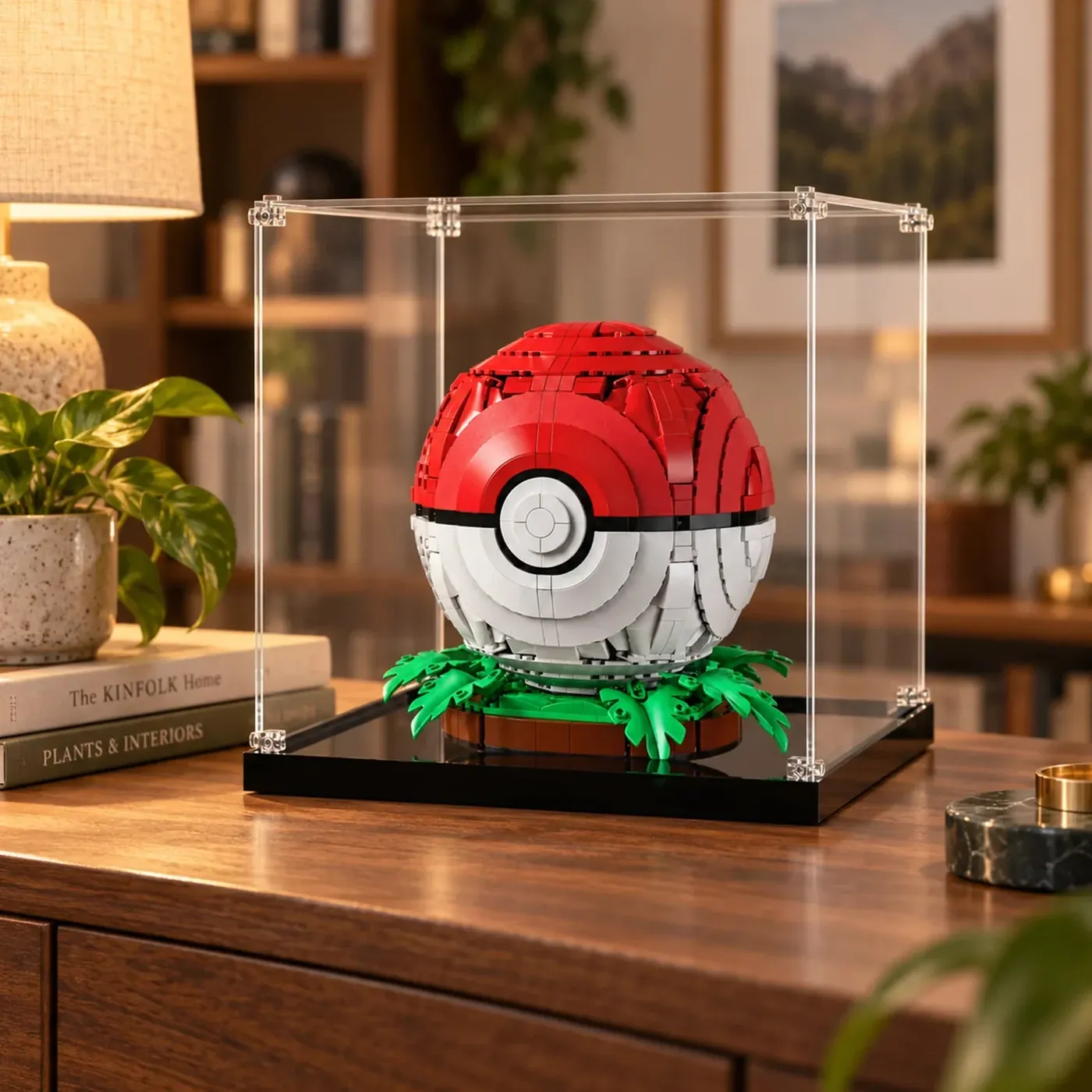 Akrilinė eksponavimo dėžė LEGO Pokémon Iconic Trainer Moments Poké Ball 72154 — 16