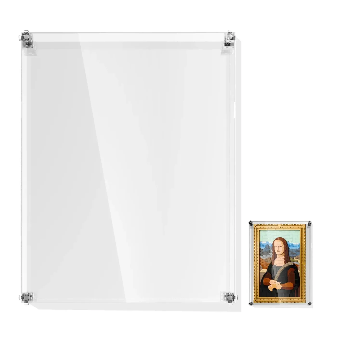Wall Display Case for LEGO® Art Mona Lisa 31213 — 2