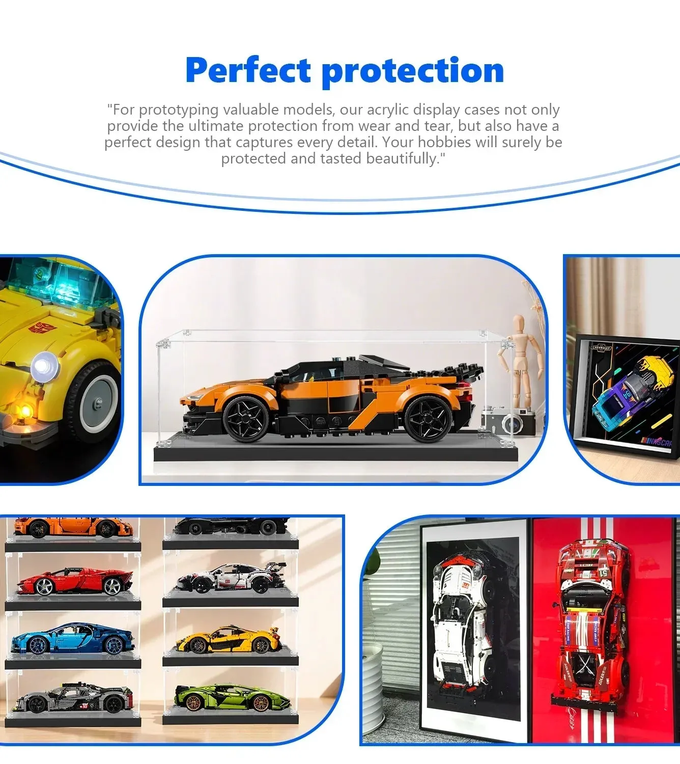 Vitrine für LEGO® Speed Champions McLaren W1 77257 — 6