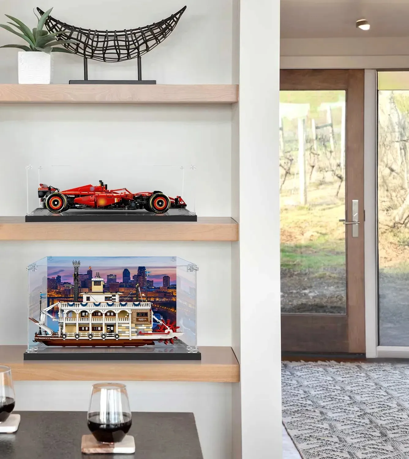 Vitrine für LEGO® Ideas River Steamboat 21356 — 3