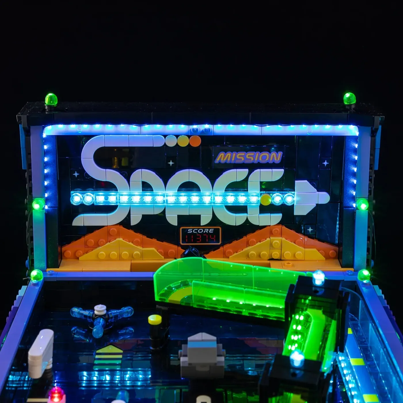 Premium-Beleuchtungsset kompatibel mit LEGO® Icons Arcade Pinball Machine 11374 — 27