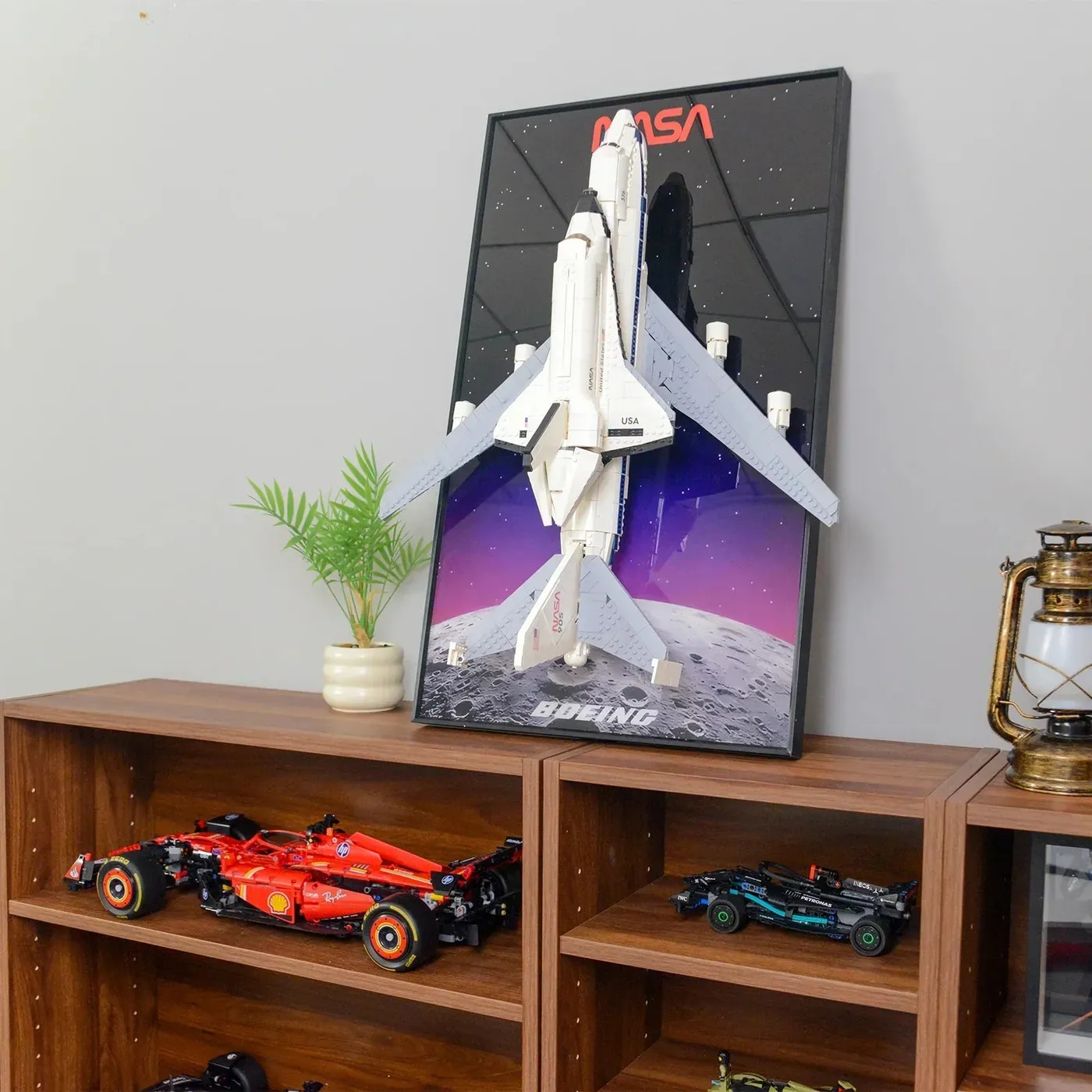 Sieninis eksponavimo rėmas LEGO Icons Shuttle Carrier Aircraft 10360 — 7