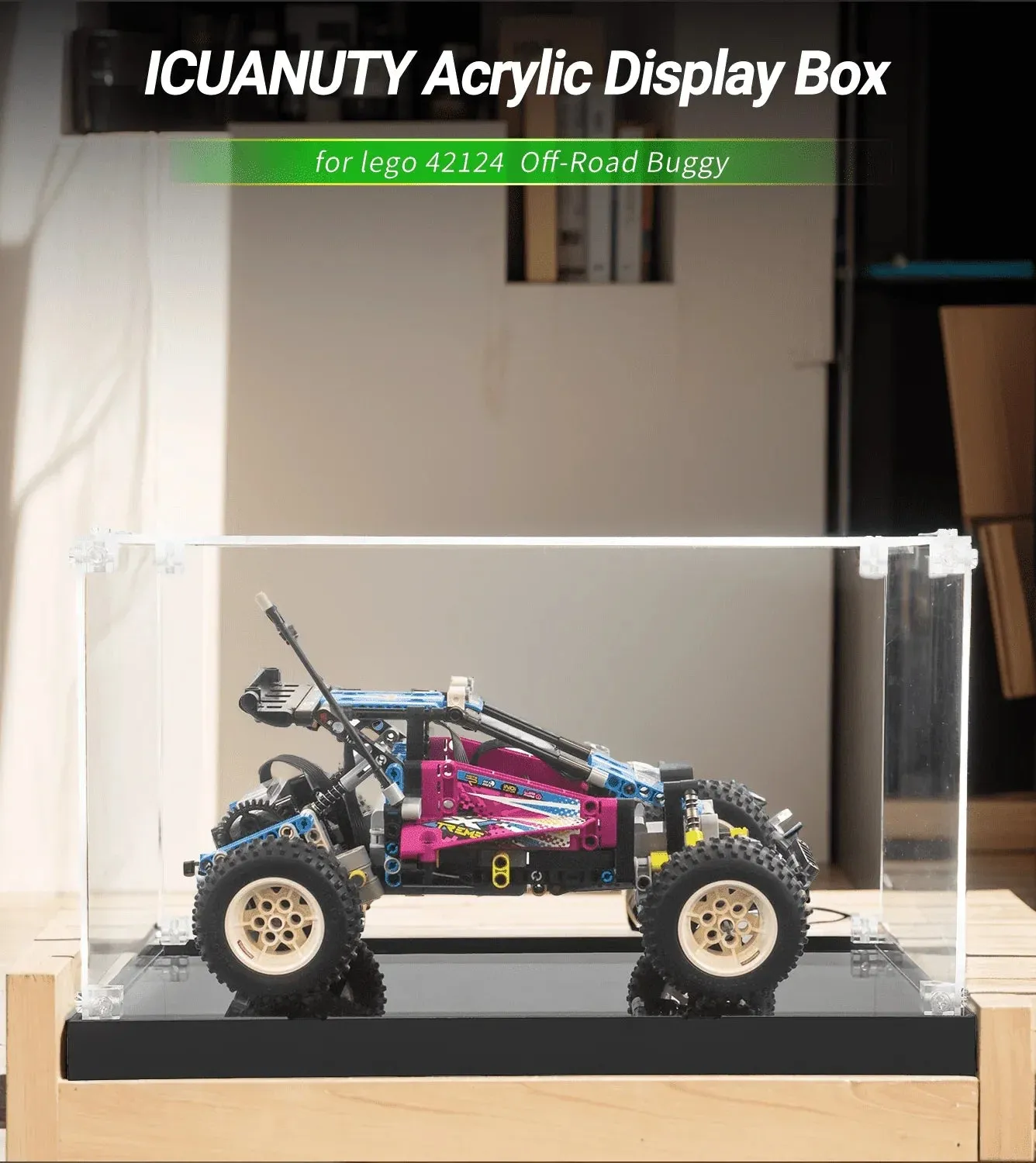 Gablota ekspozycyjna do LEGO Technic Off-Road Buggy 42124 — 2