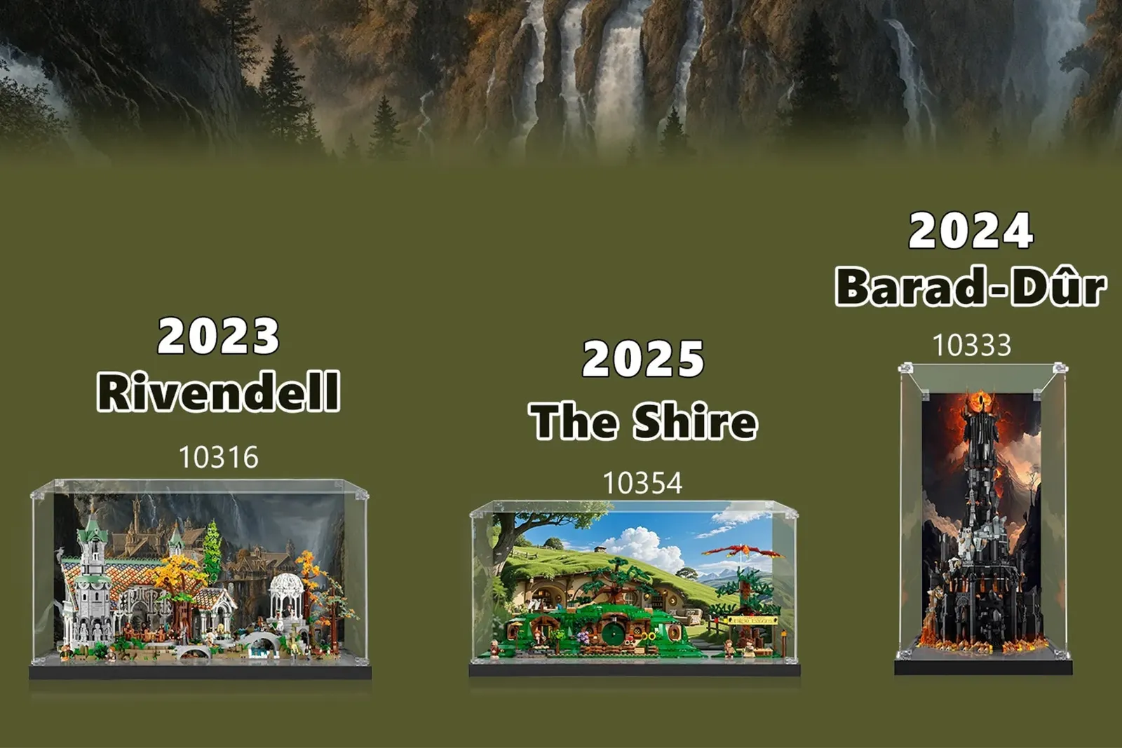 LEGO Władca Pierścieni: od Rivendell po Barad-dûr i co może być dalej