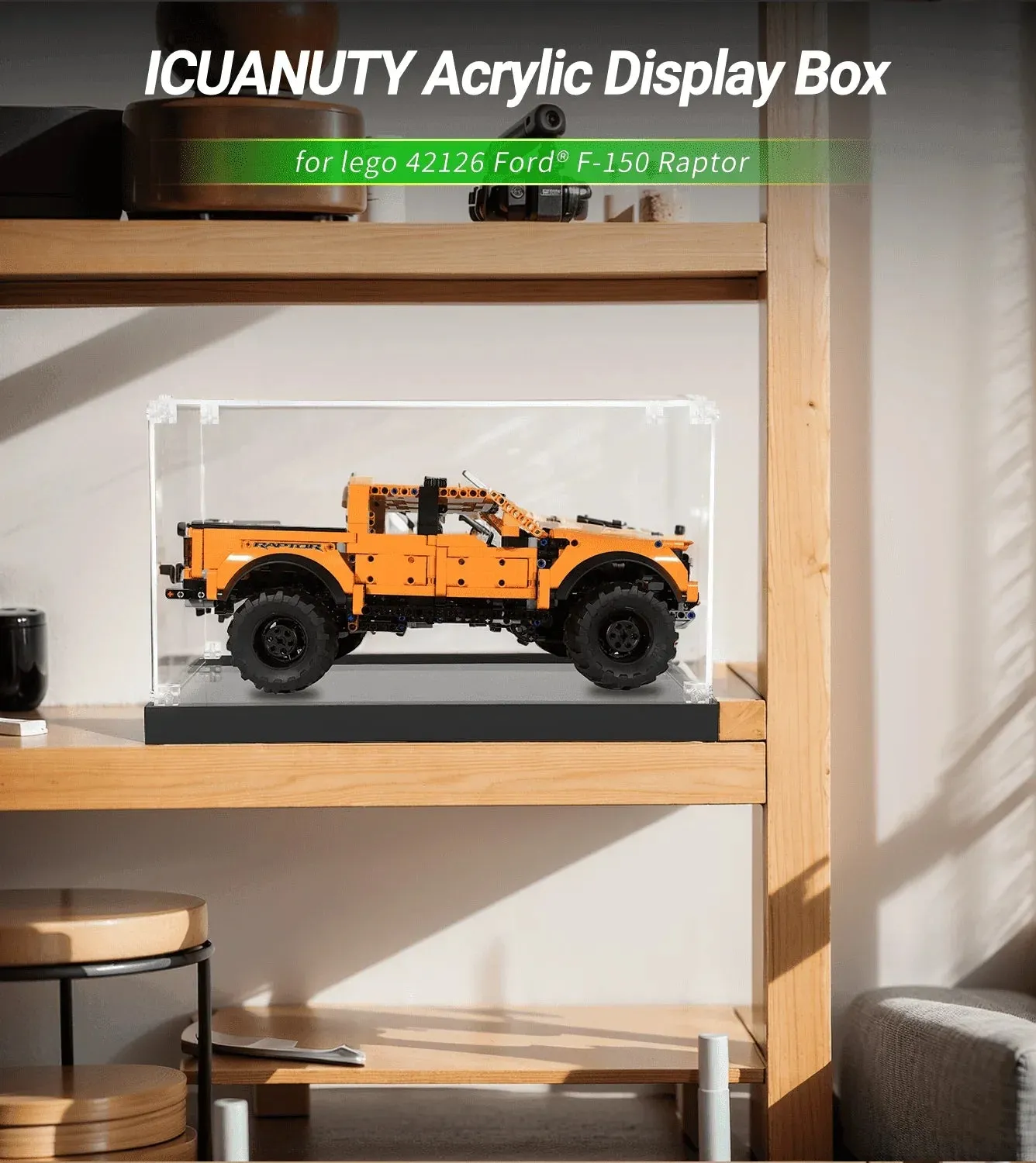 Vitrine für LEGO 42126 Technic™ Ford® F-150 Raptor — 2