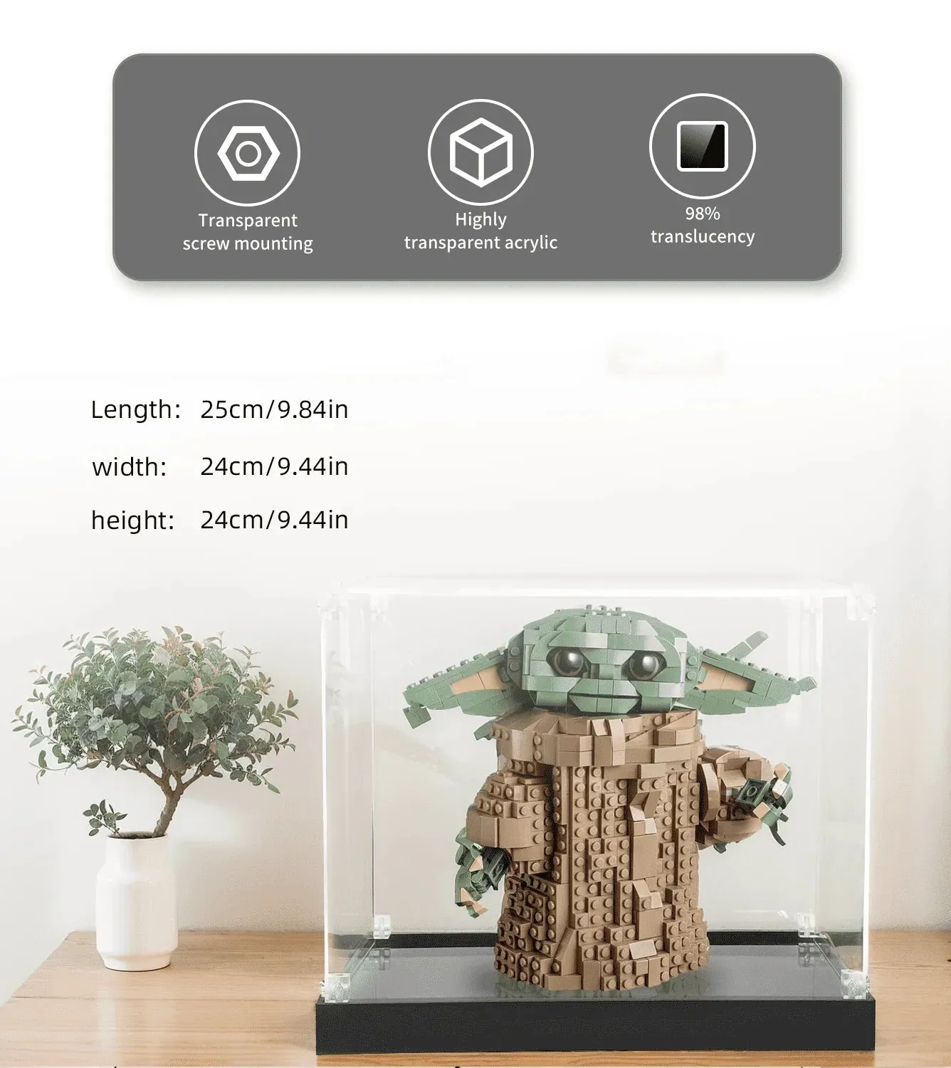 Eksponavimo dėžė LEGO Star Wars: The Mandalorian The Child 75318 — 5