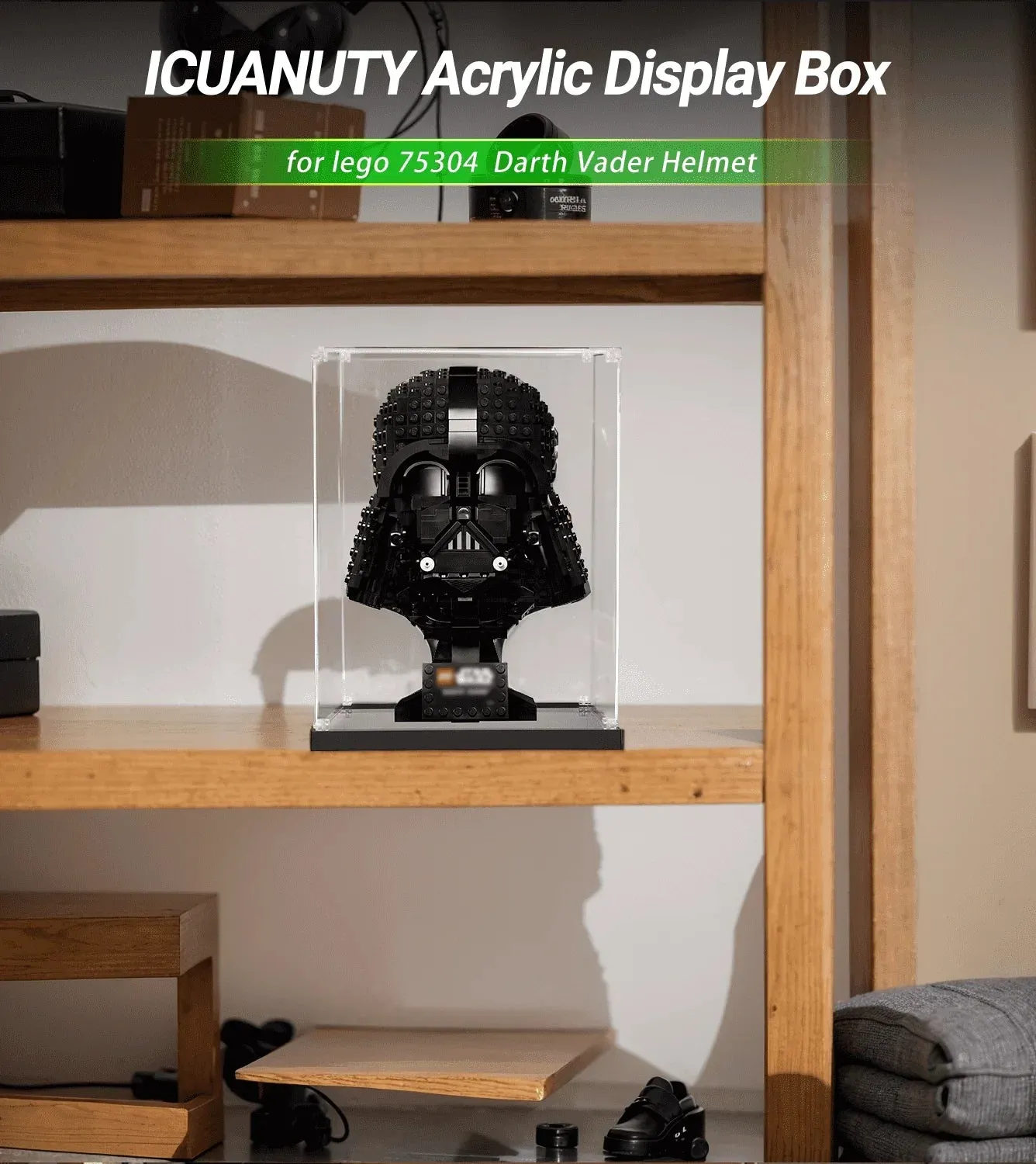 Vitrine für LEGO Darth Vader Helmet 75304 — 2