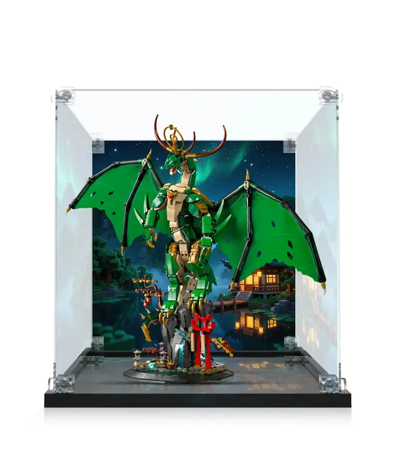 Display case for LEGO® NINJAGO® The Guardian Dragon 71847