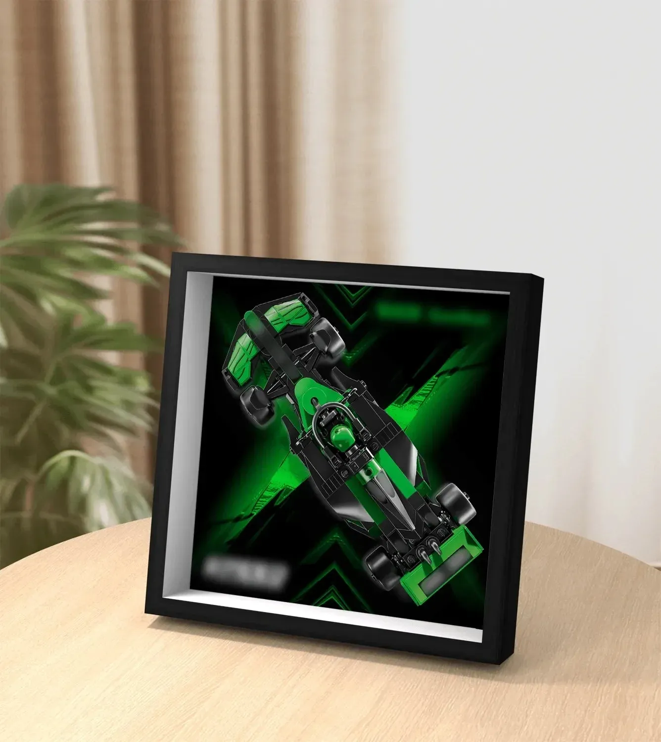 Väggmonterad displayram för bilmodellen Speed Champion KICK Sauber F1 Team C44 77247