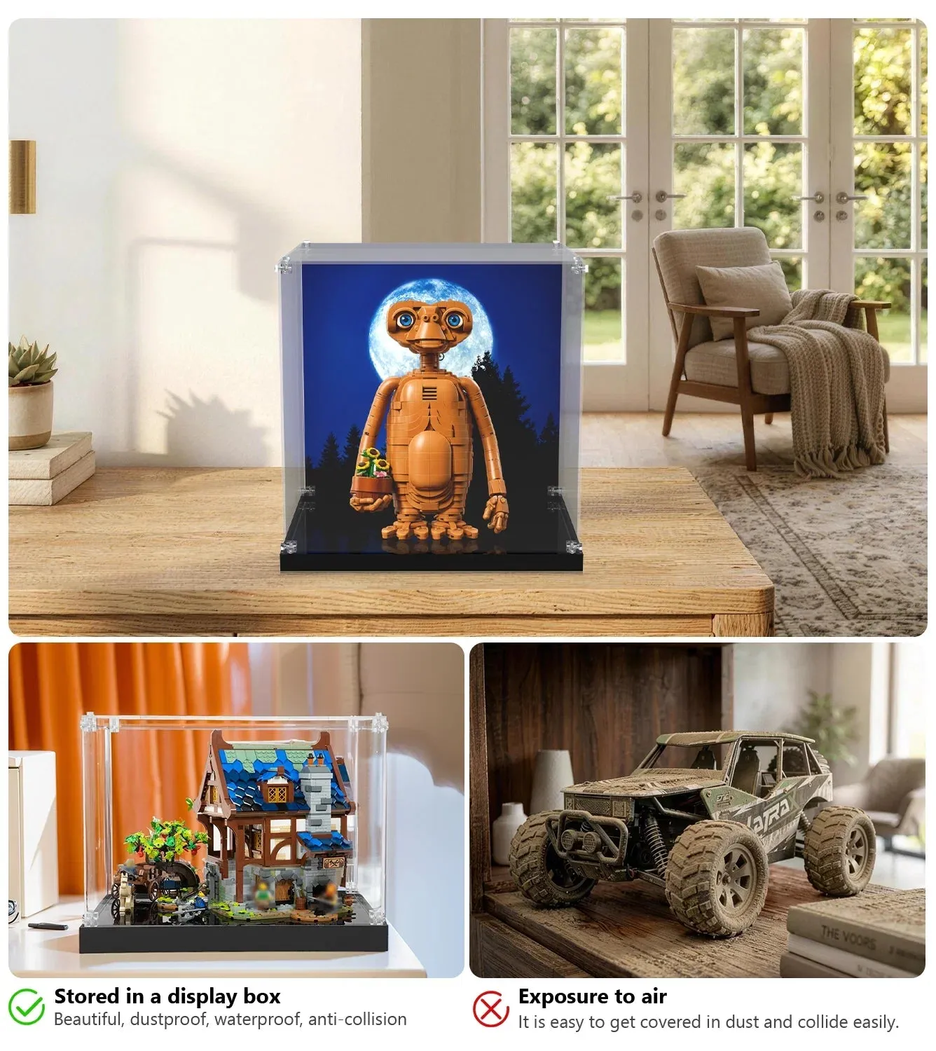 Vitrine für LEGO Ideas E.T. the Extra-Terrestrial 21370 — 8