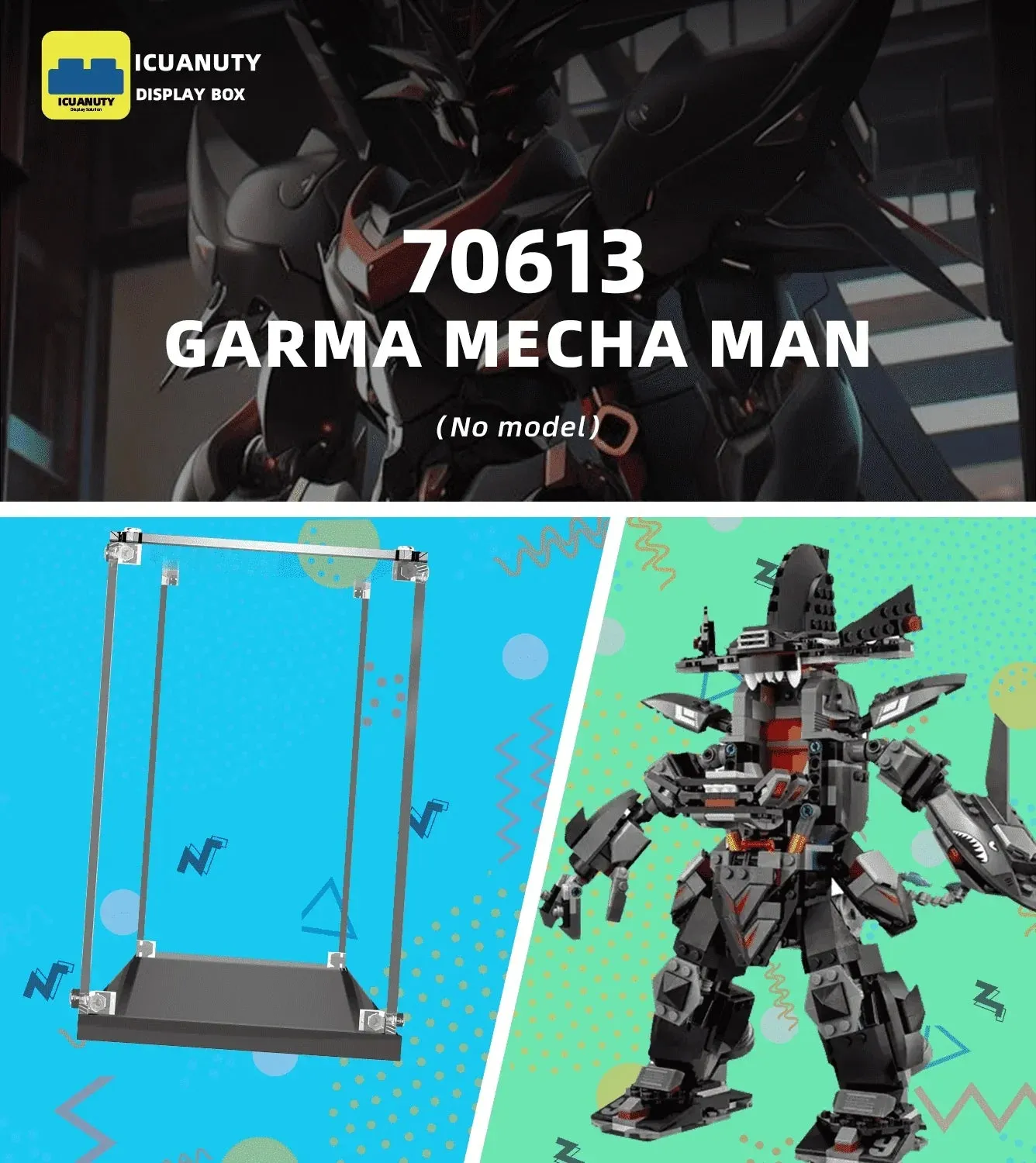 Gablota ekspozycyjna do LEGO Ninjago Movie Garma Mecha Man 70613 — 4