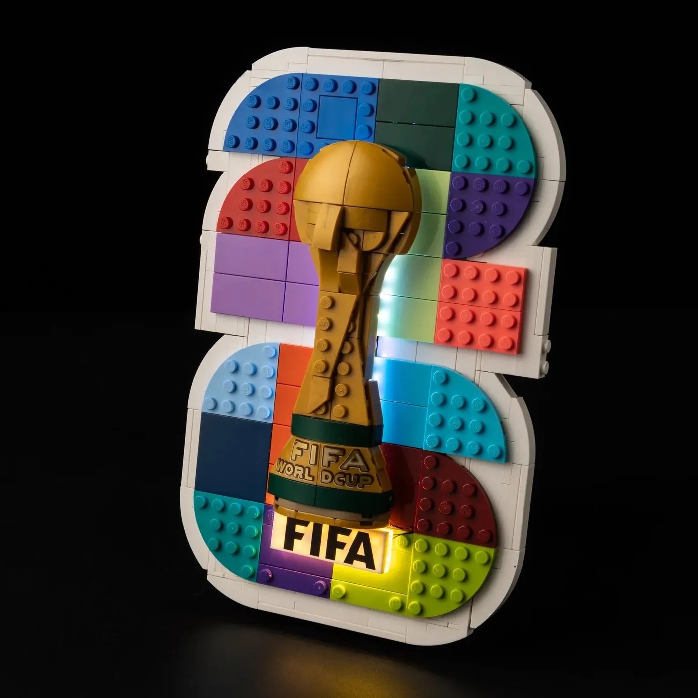 Premium Light Kit Compatible with LEGO® Editions FIFA World Cup 2026™ Official Emblem 43032 — 14
