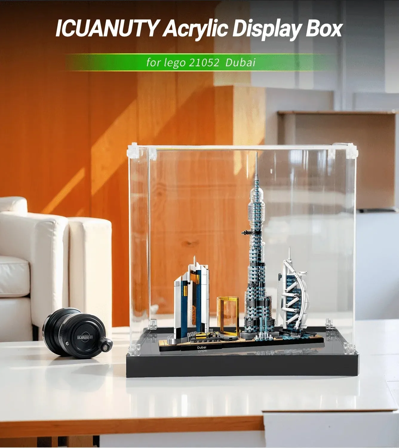 Vitrine für LEGO Architecture Dubai 21052 — 2
